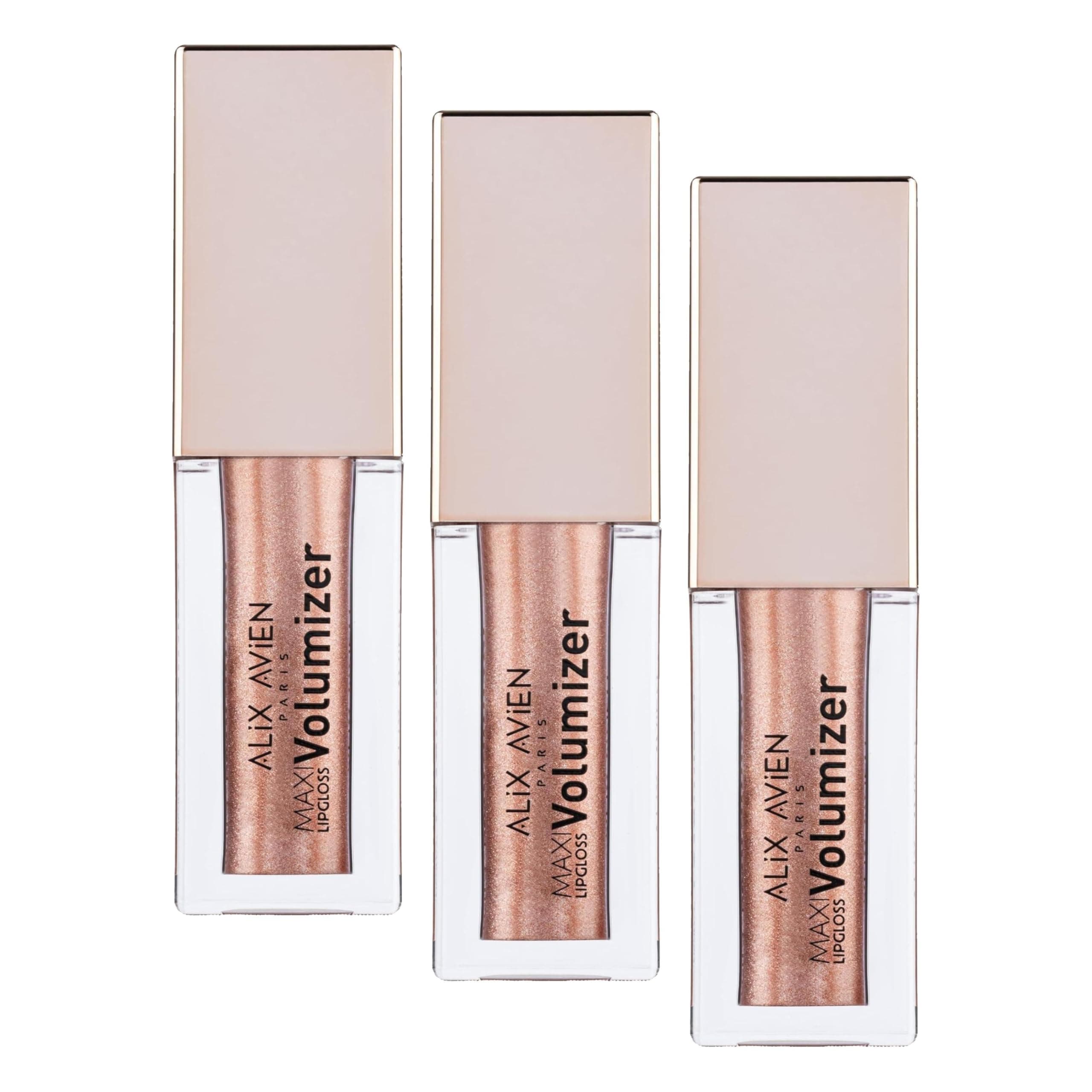 ALIX AVIEN Maxivolumizer Lipgloss 209 - Rosy Copper - Kalıcı Ve Nemlendirici Ruj - Dolgunlaştırıcı Etki (3 paketi)
