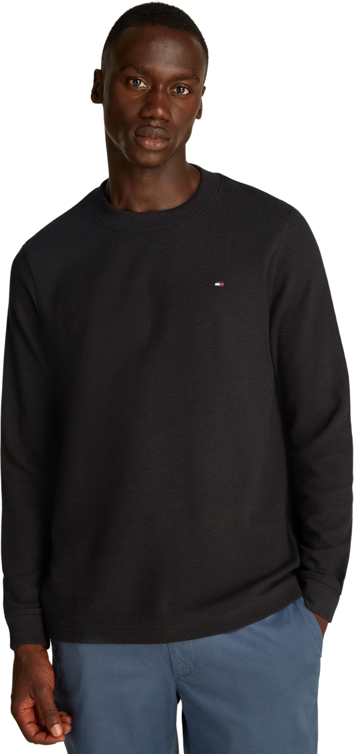 TEXTURED LS TEE T-shirt Erkek