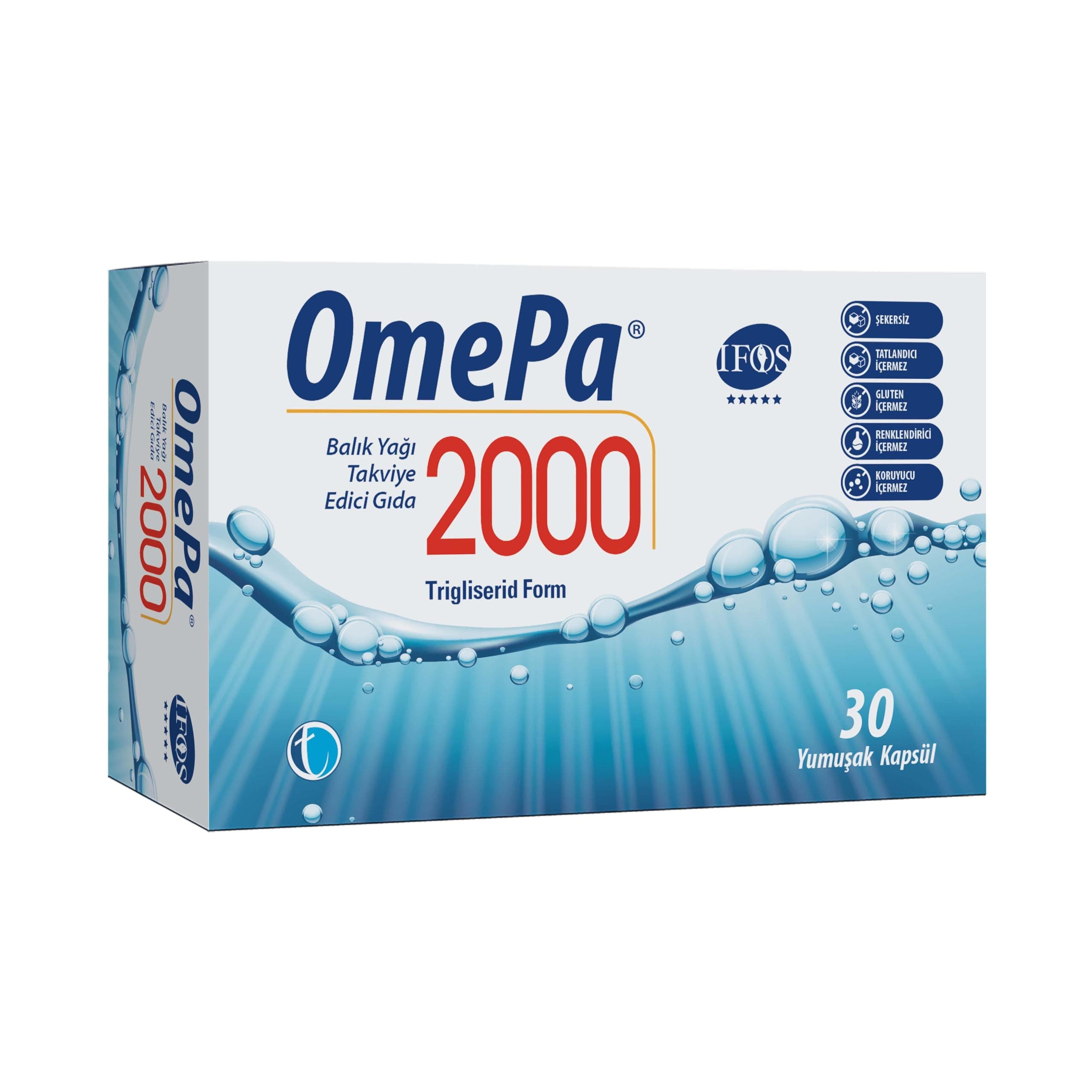 Omepa 2000 30 Yumuşak Kapsül