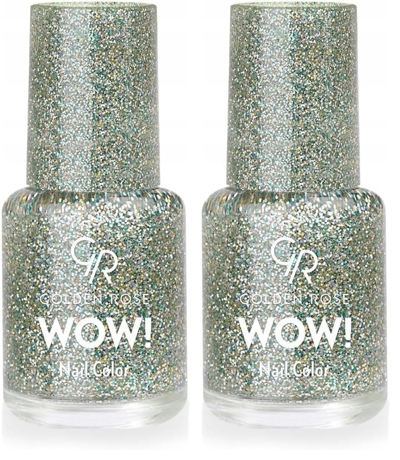 Golden Rose Wow Nail Color Oje Glitter No: 204 2li paket