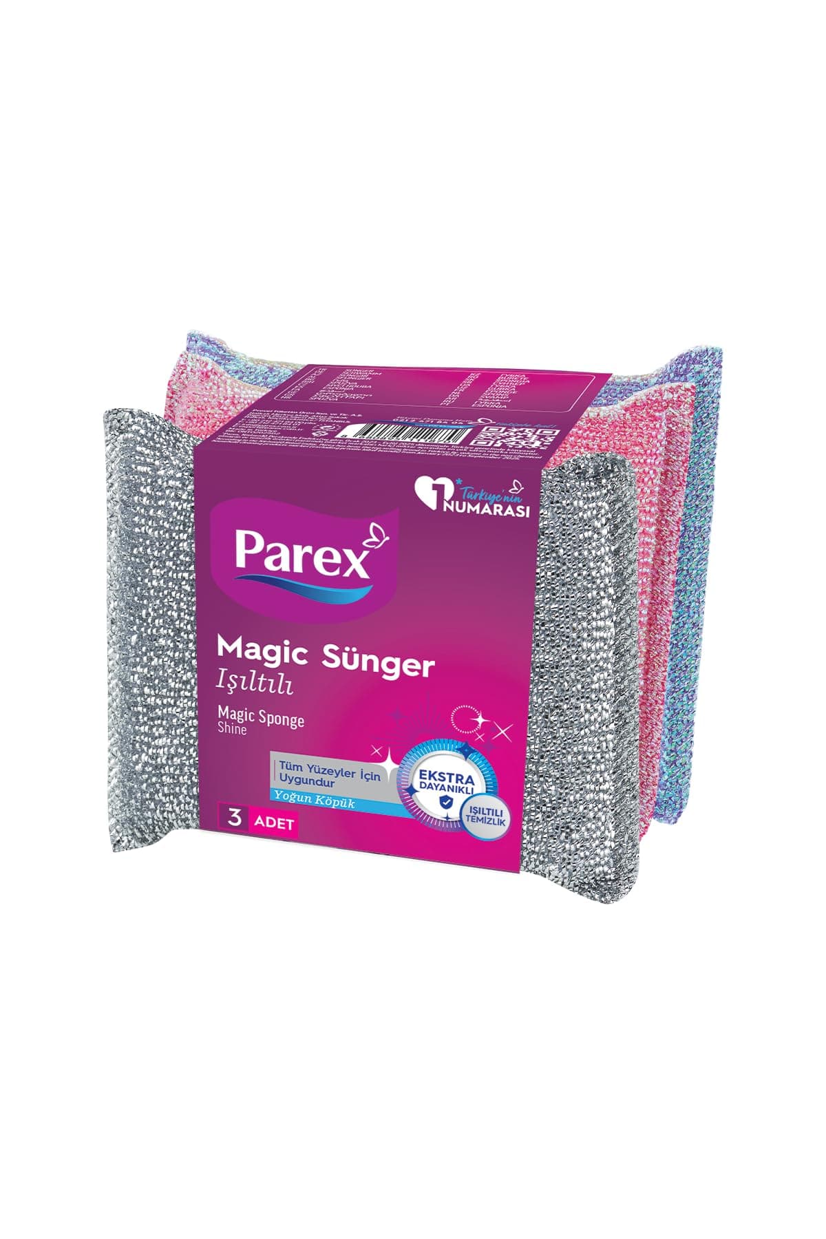 Parex Magic Shine Sünger 3’lü