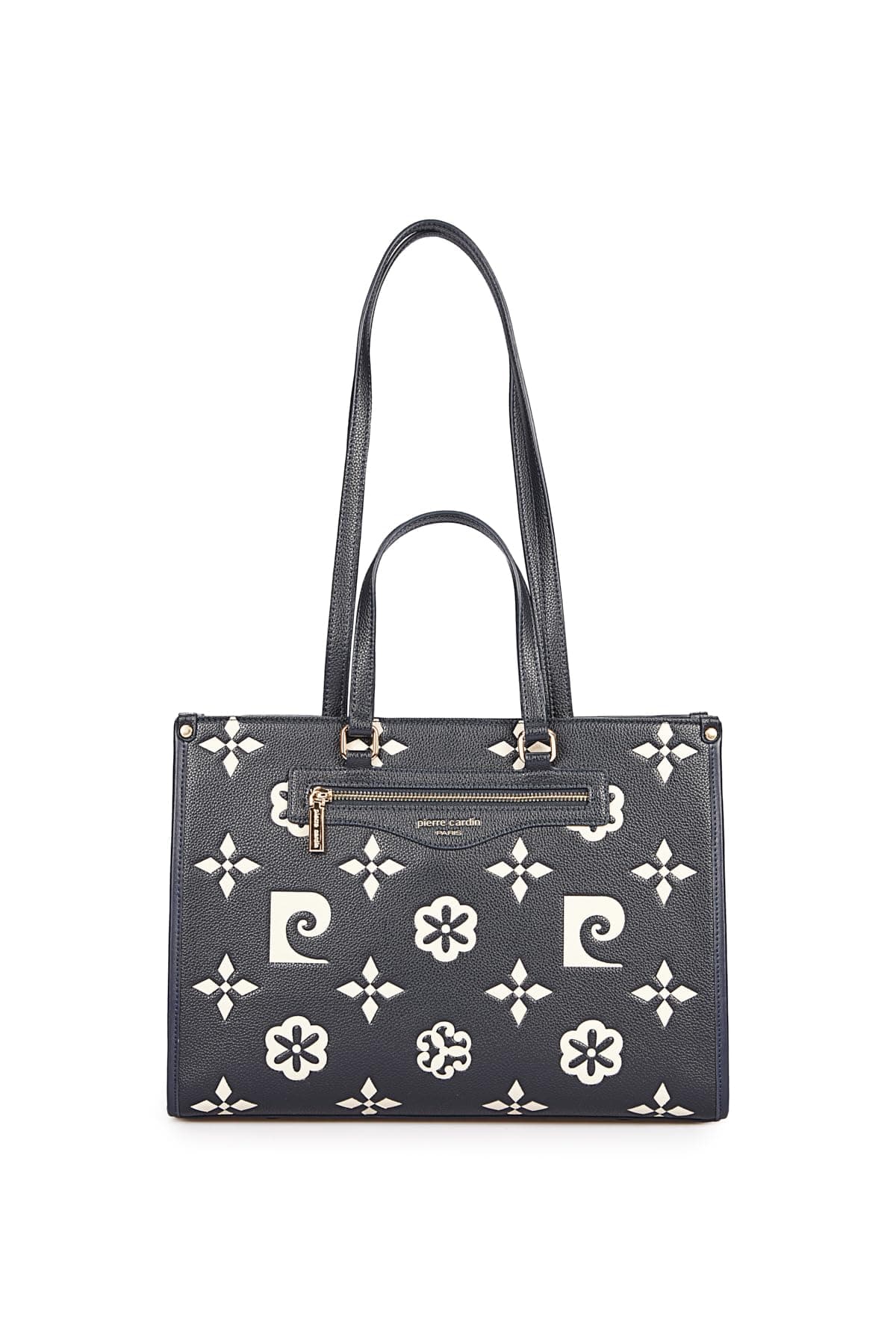 Suni Deri Polyester, LACIVERT, 36x26x10