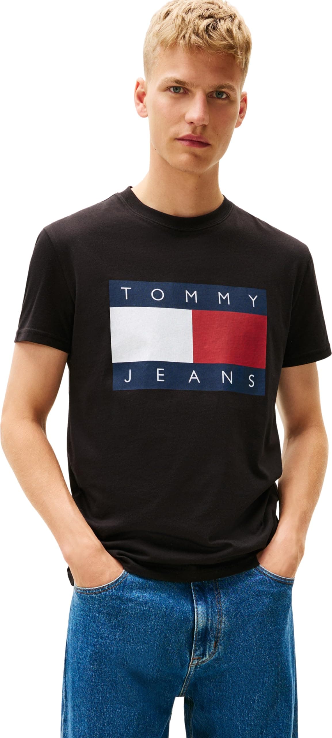 TJM REG BIG FLAG SS TEE EXT Shirt Erkek