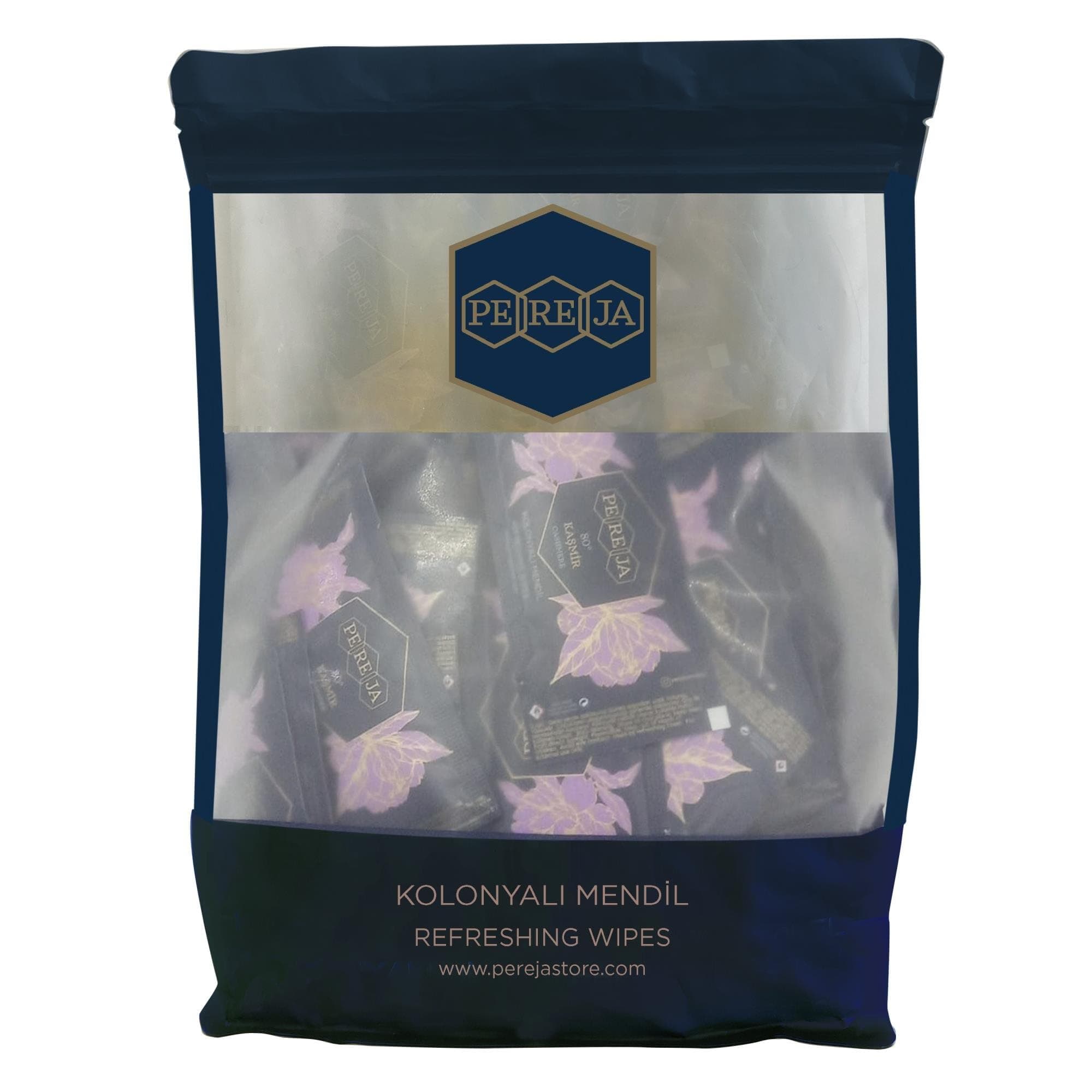 Pereja Kolonyalı Mendil 7x12 Doypack Kaşmir x 150