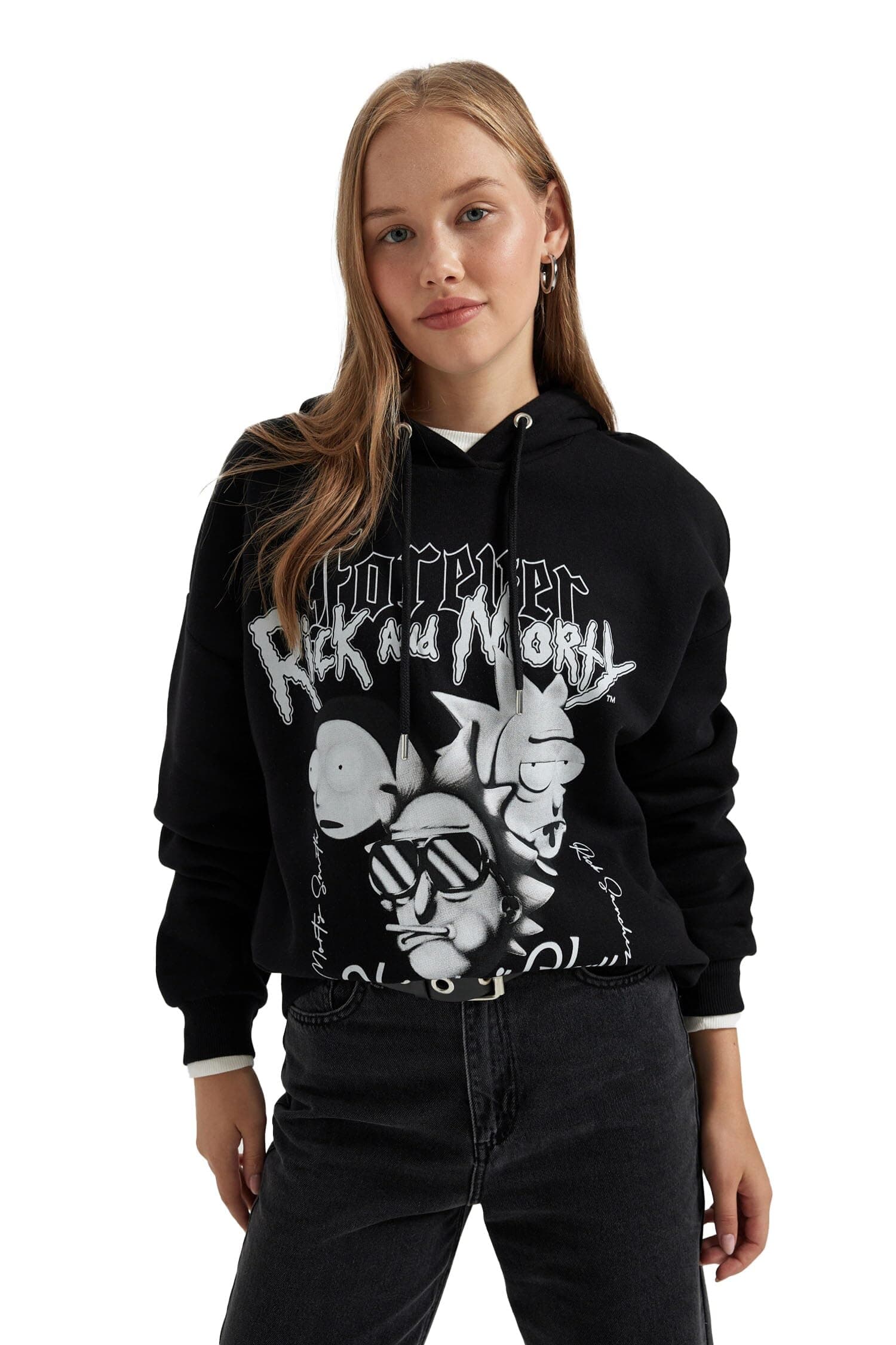 B3005AX Kapüşonlu Sweatshirt Kadın