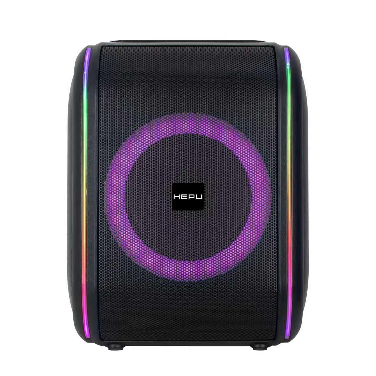 HEPU HP-988 Titan Series Taşınabilir Bluetooth Hoparlör – 8” Hoparlör, RMS 30W, Extra Bass, TWS Destekli