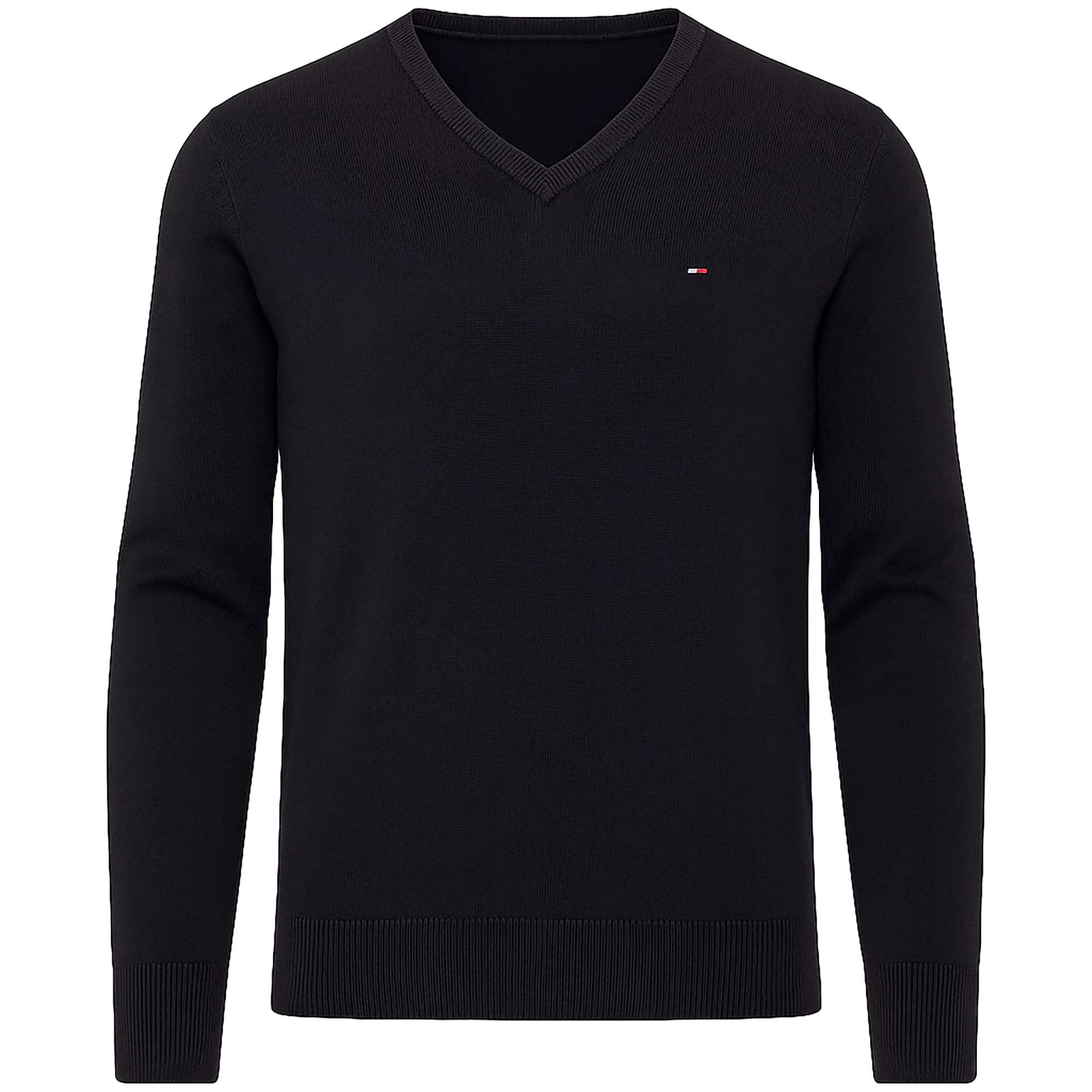Tommy Hilfiger ESSENTIAL COTTON V NECK Sweater Erkek