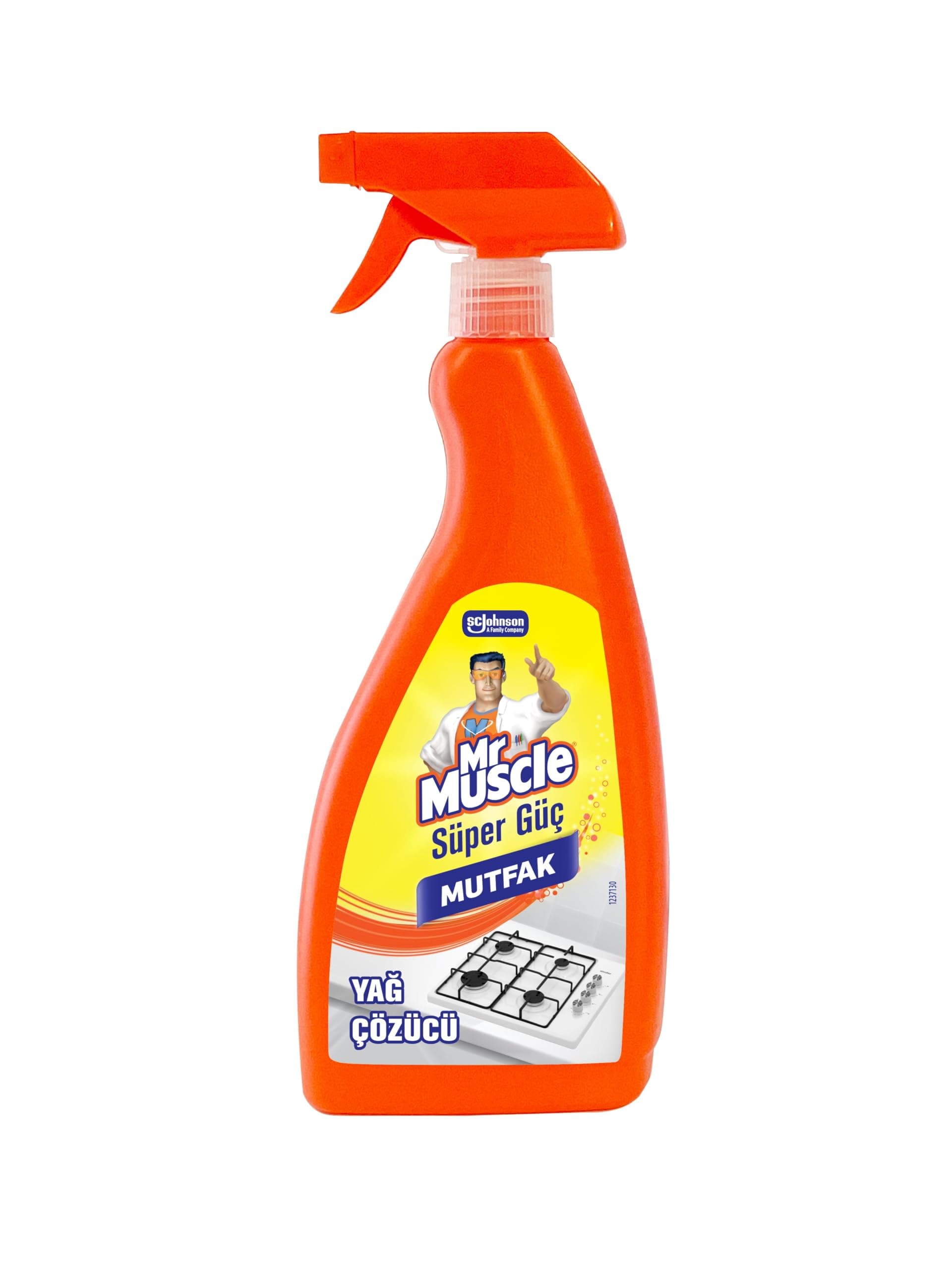 Mr. Muscle Süper Güç Mutfak Yağ ve Kir Çözücü 750 ml