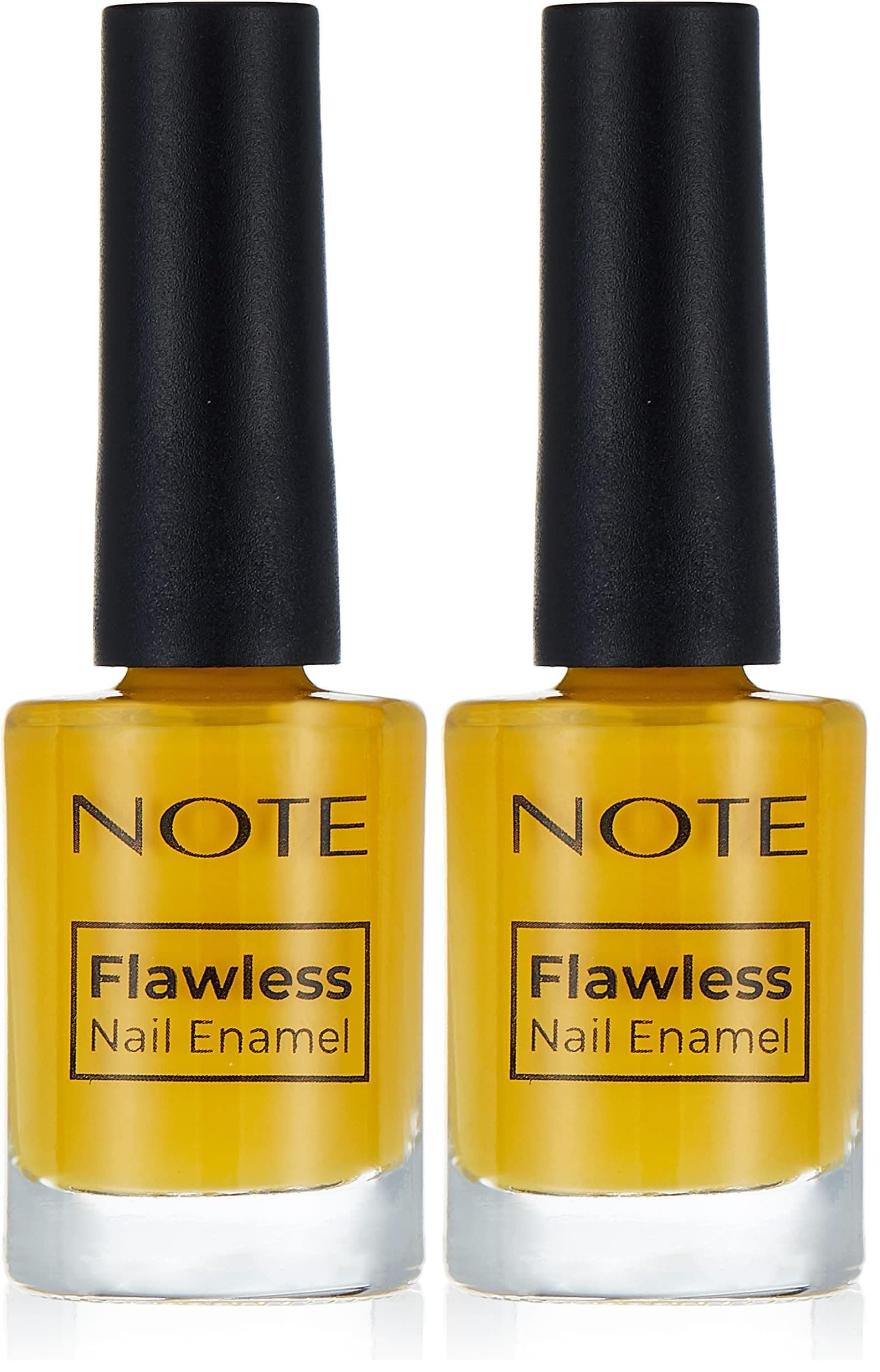 Note Nail Flawless Oje 23 Summer Time, Sarı (2 paketi)