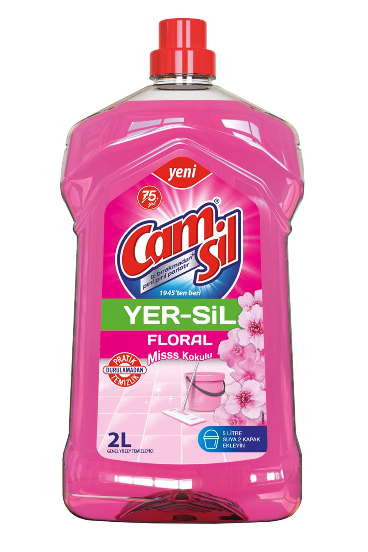 CAMSİL Yer-Sil Floral 2 L Dökme