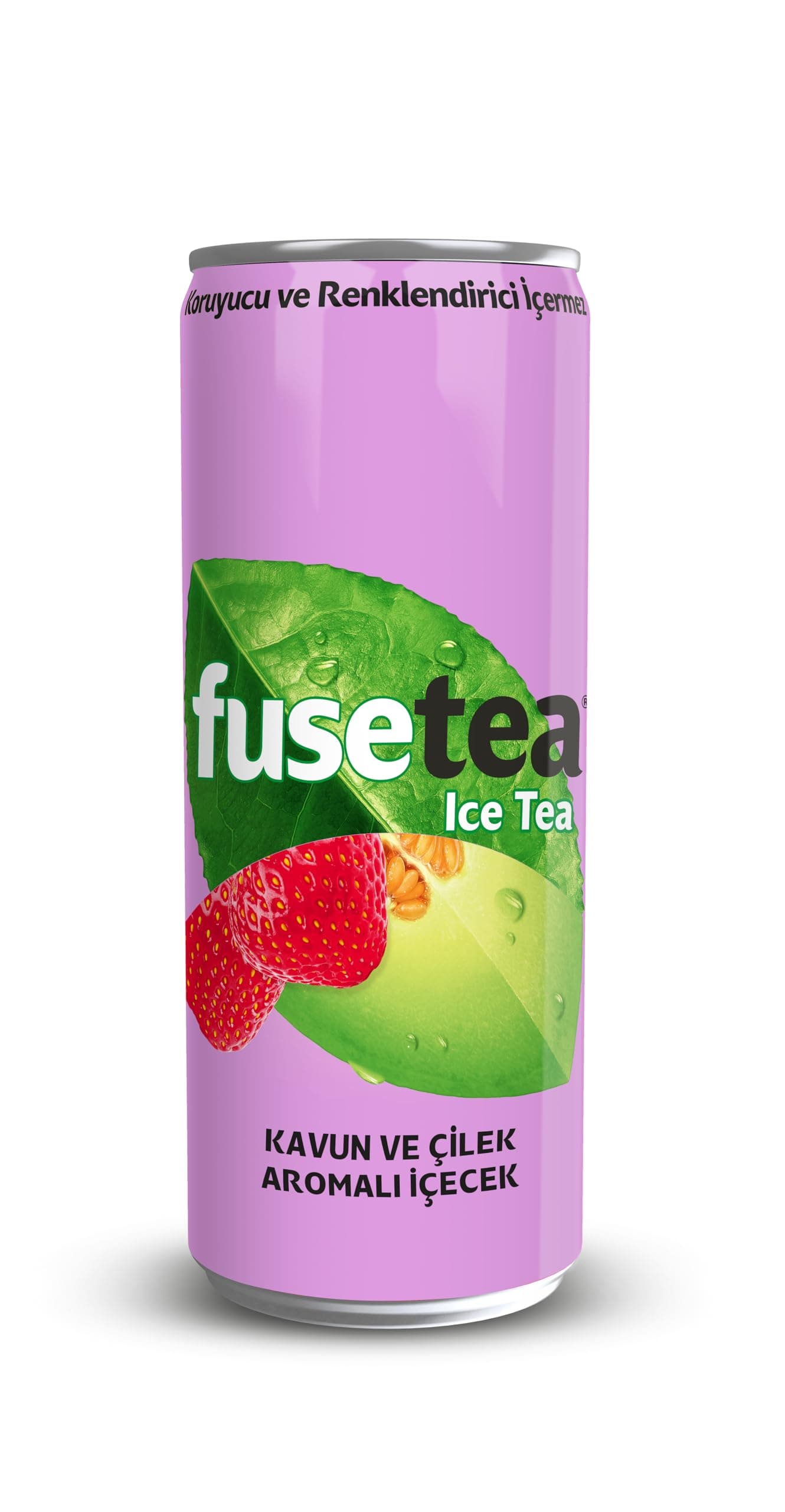 Fusetea Kavun ve Çilek Aromalı Soğuk Çay Kutu 12x330 ml