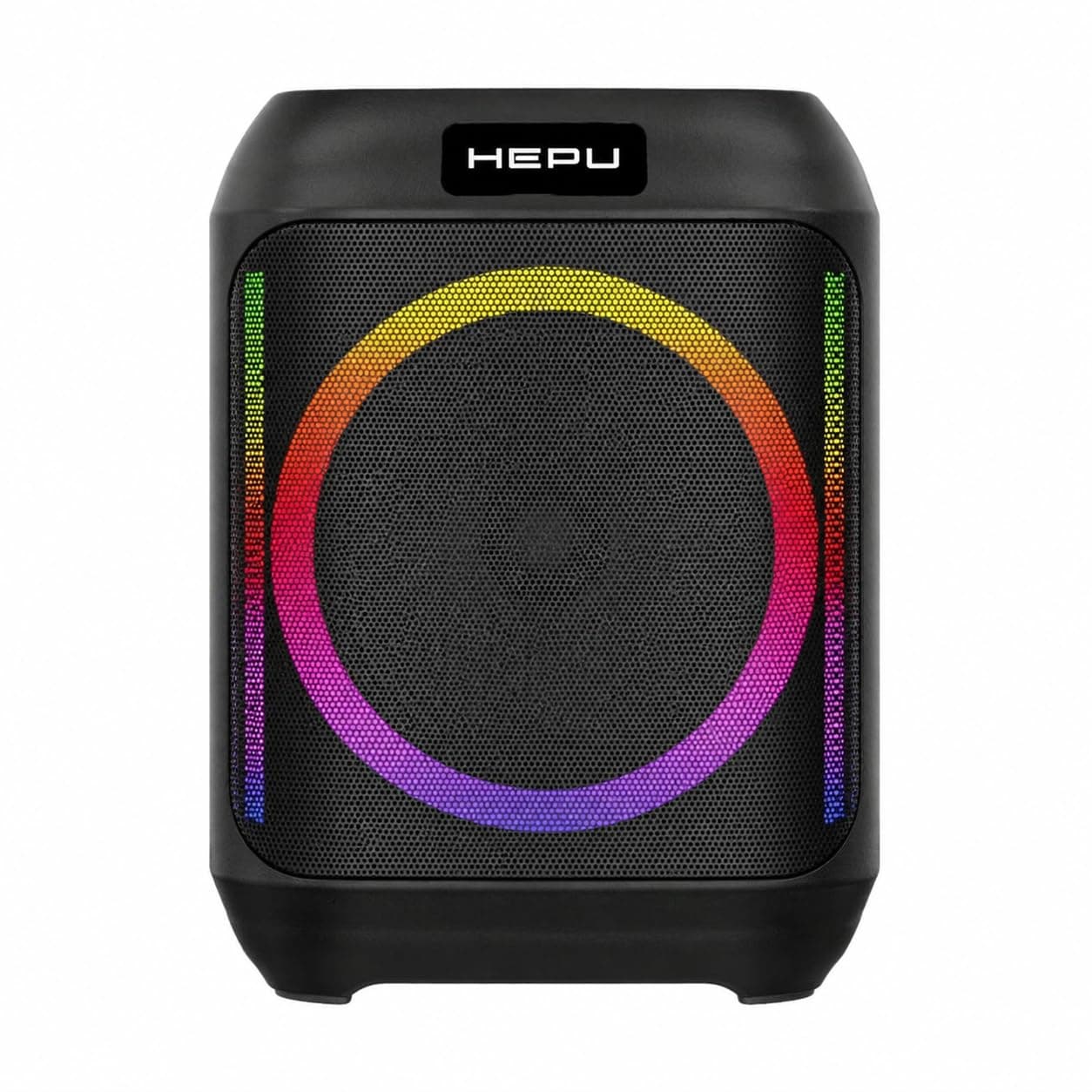 HEPU HP-984 Taşınabilir Bluetooth Hoparlör – 6.5” Hoparlör 10W Güç RGB Işık TWS Destekli