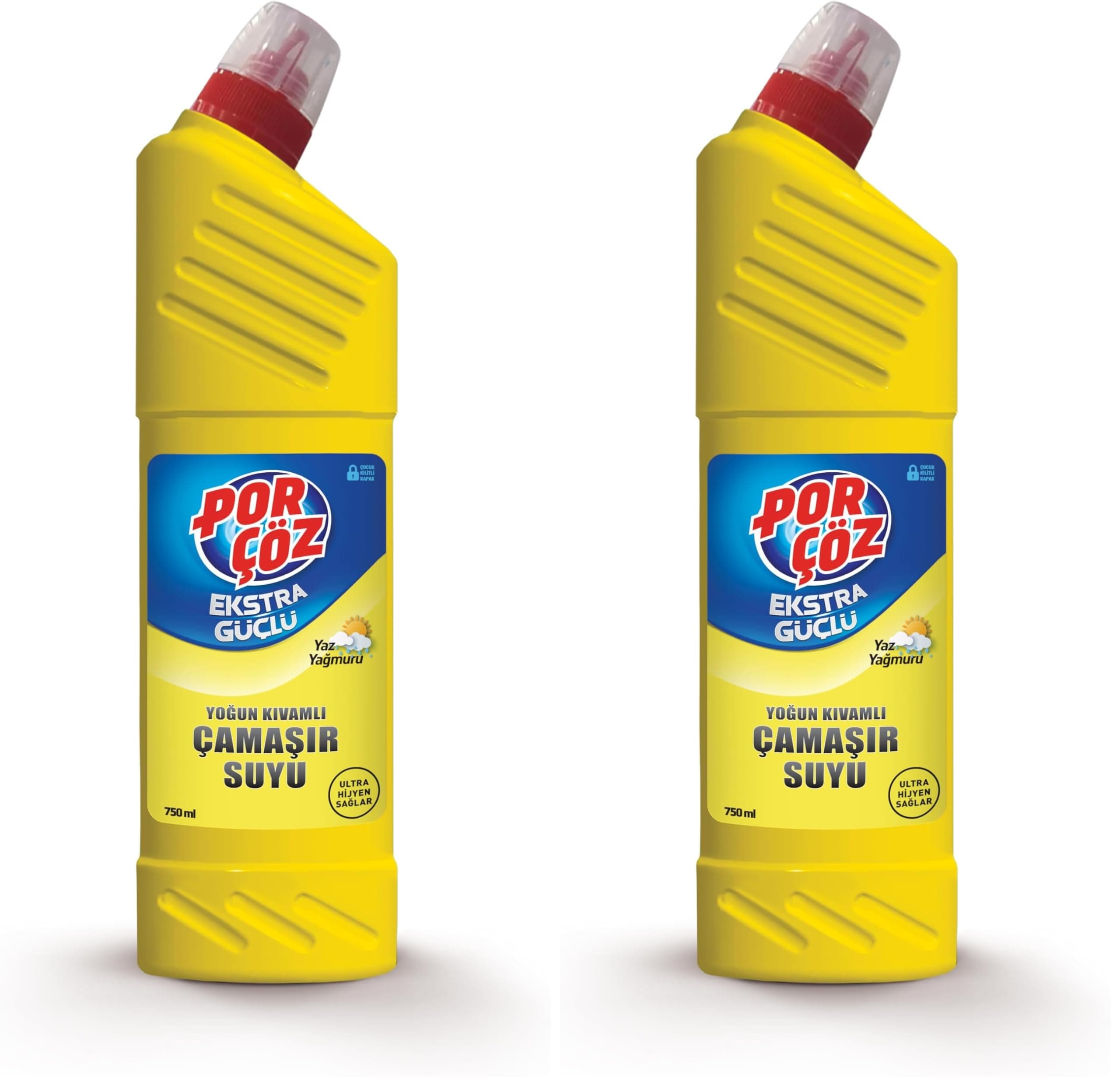 Porçöz Çamaşır Suyu Yaz Yağmuru 750 Ml (2 paketi)