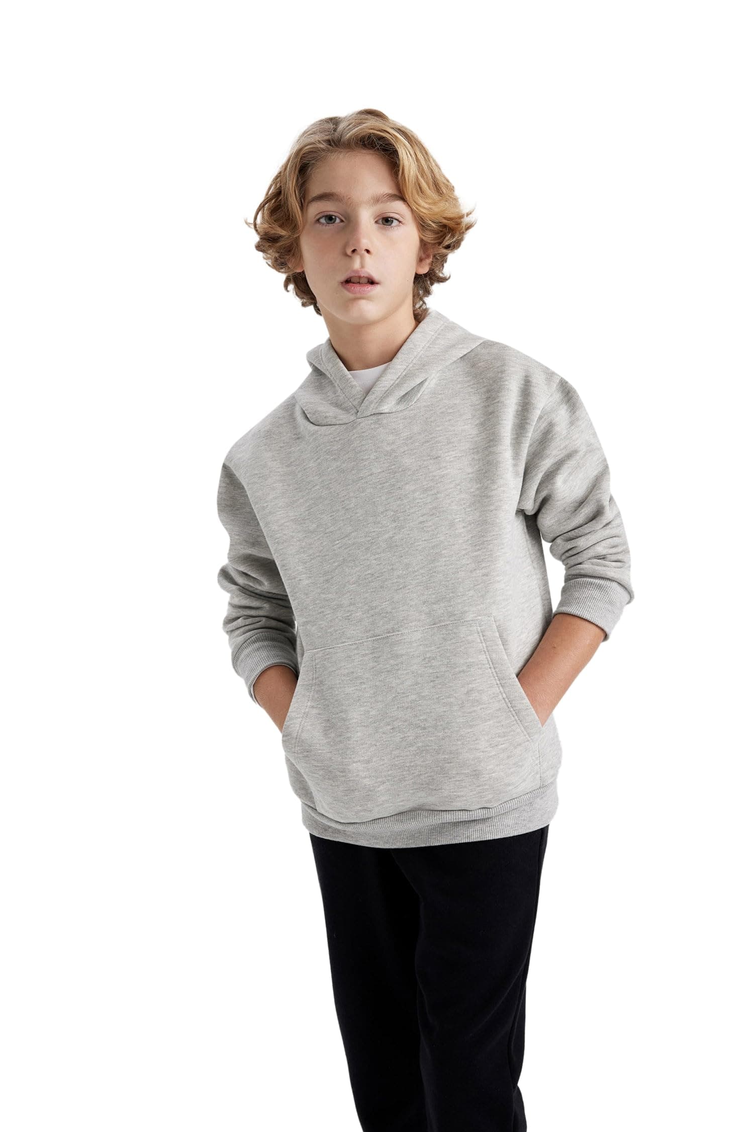 Erkek Çocuk Regular Fit Kapüşonlu Sweatshirt