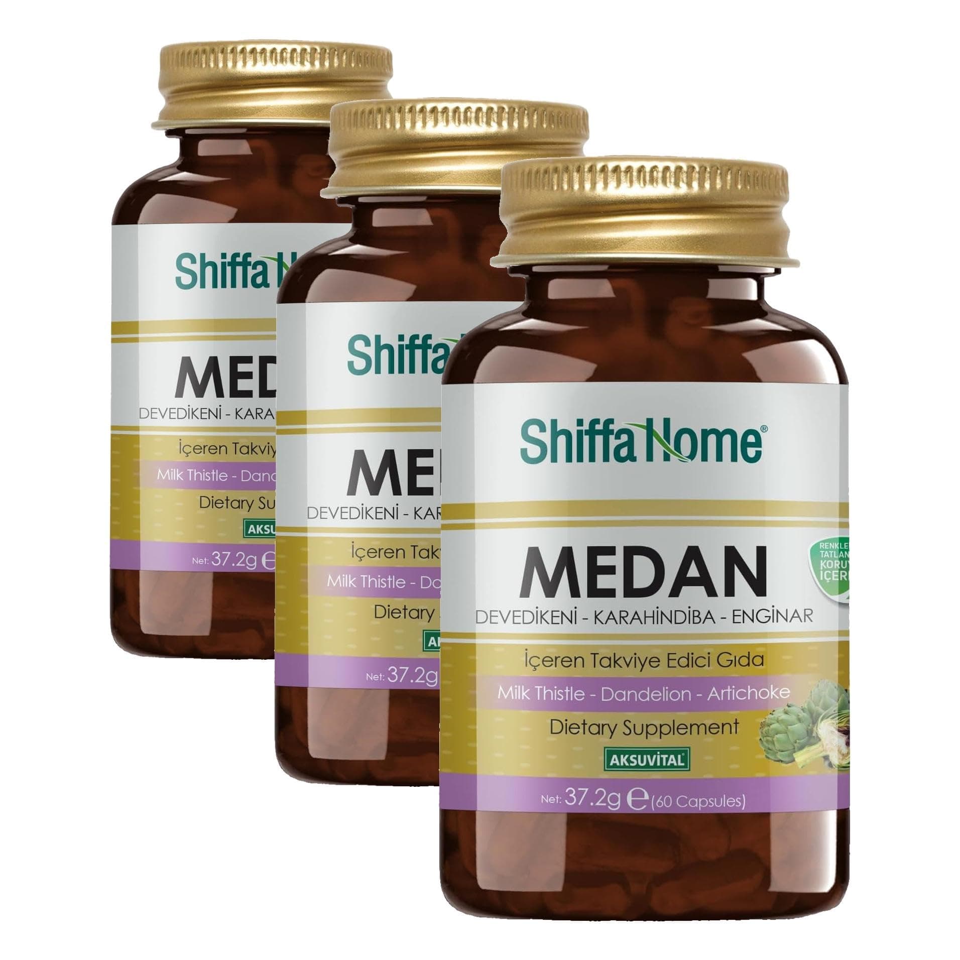 ShiffaHome Shiffa Home Medan 1 Paket (1 x 1 Adet) (3 paketi)