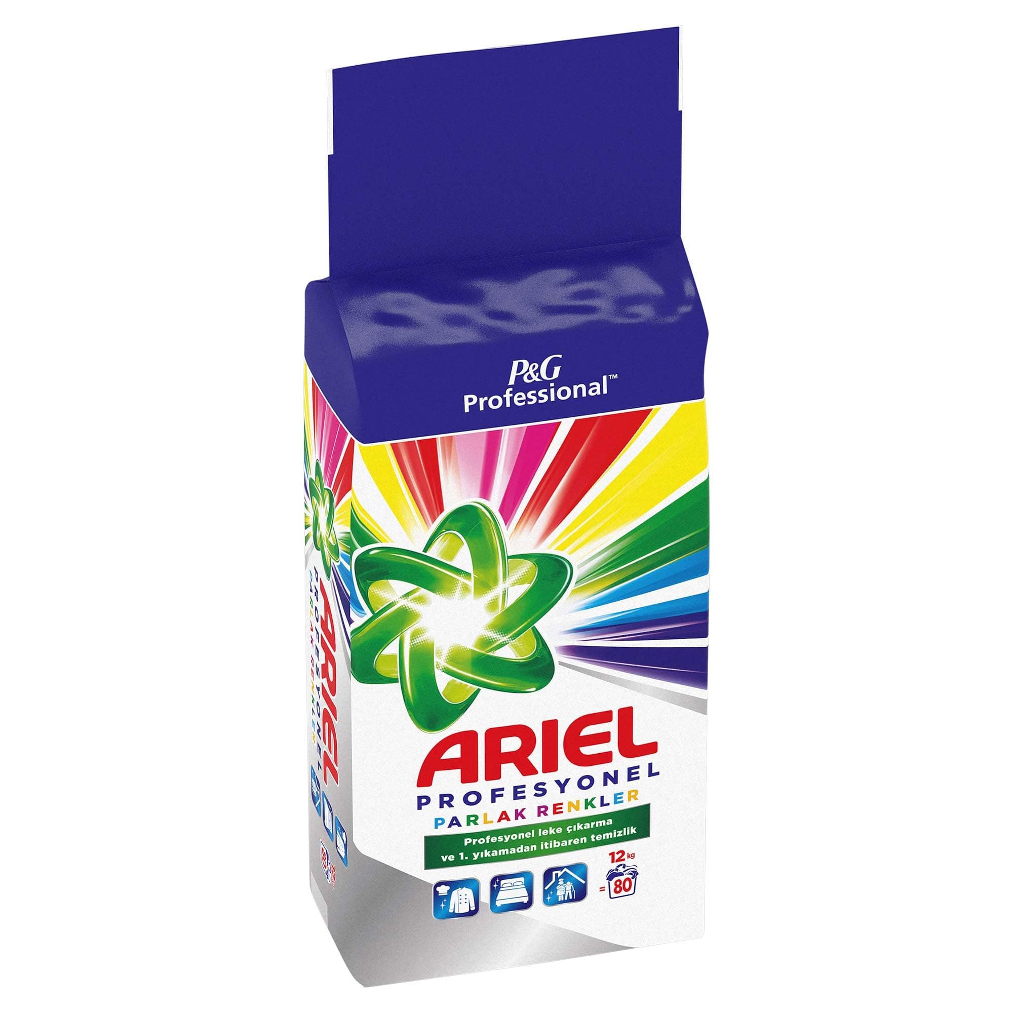 Ariel Professional Toz Çamaşır Deterjanı Renkliler 12 Kilogram