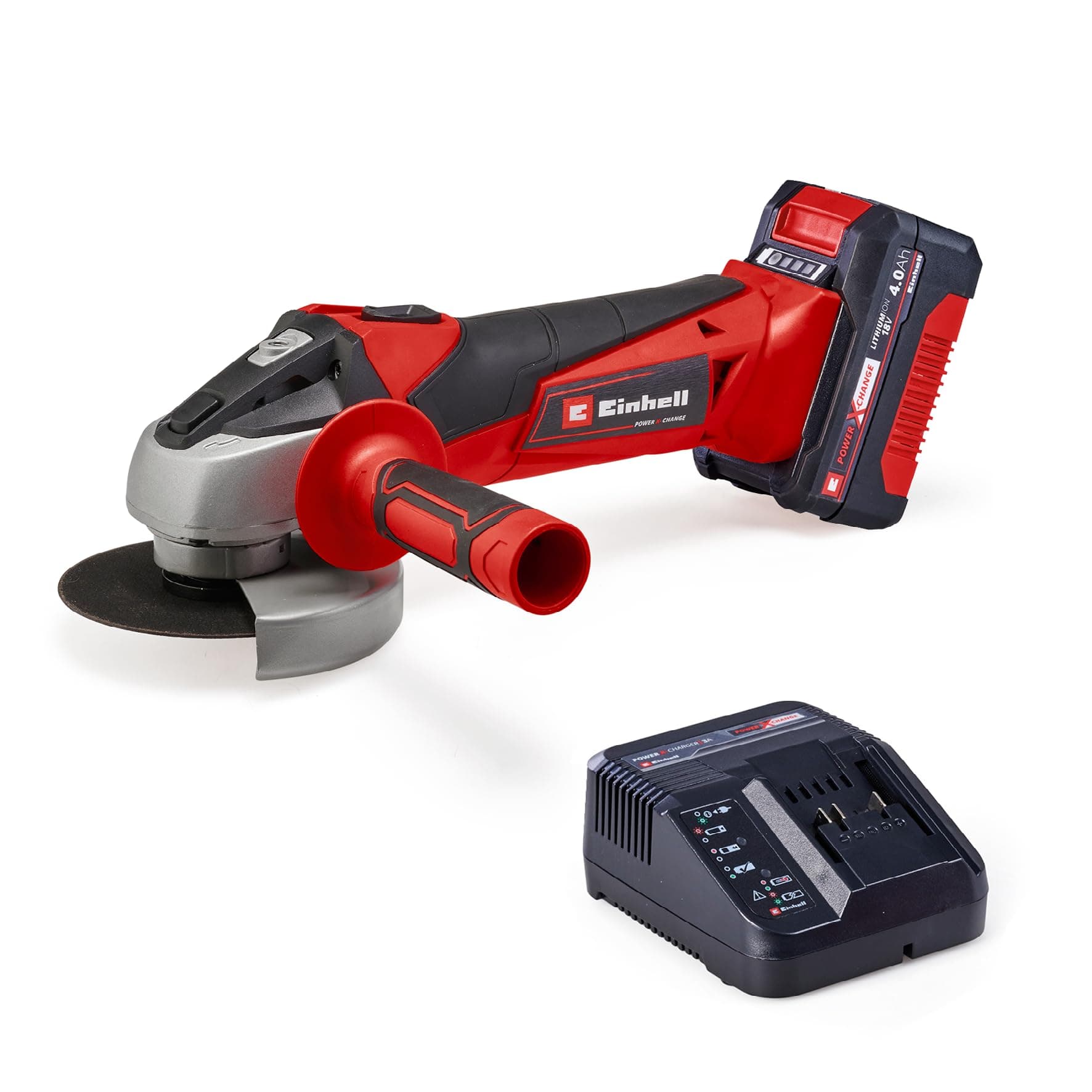 Einhell Akülü Avuç Taşlama Makinesi TC-AG 18/115 Li (1x4,0Ah) 4431133