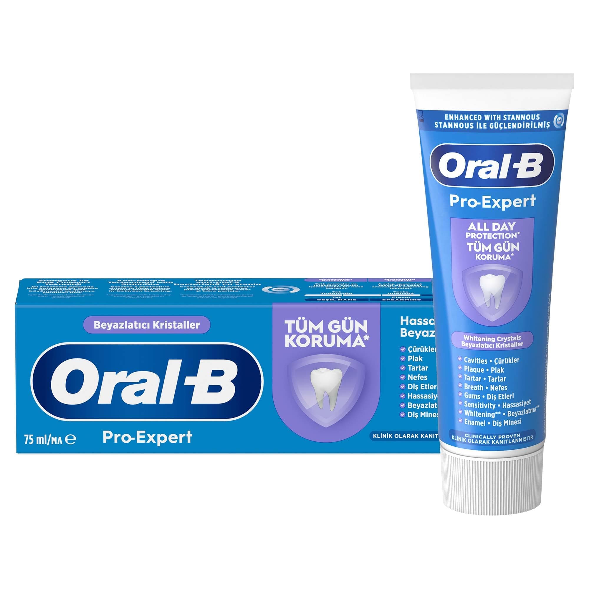 Oral-B Pro-Expert Hassas Beyazlatıcı Diş Macunu 75ml (6 paketi)