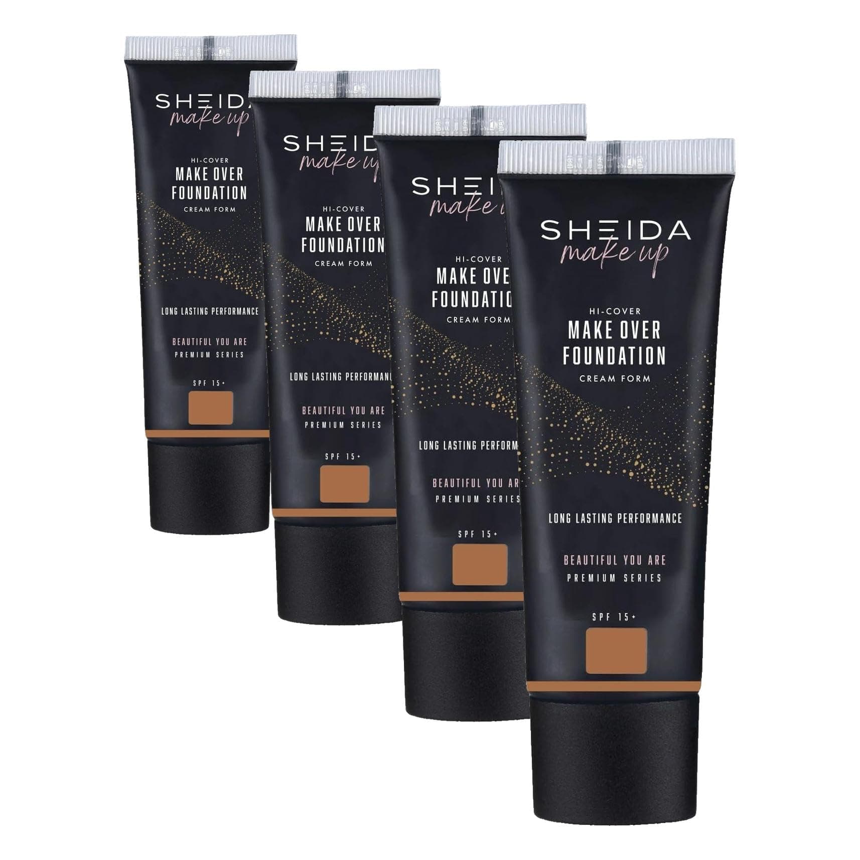Sheida Krem Fondöten 50 ml No:80 (4 paketi)