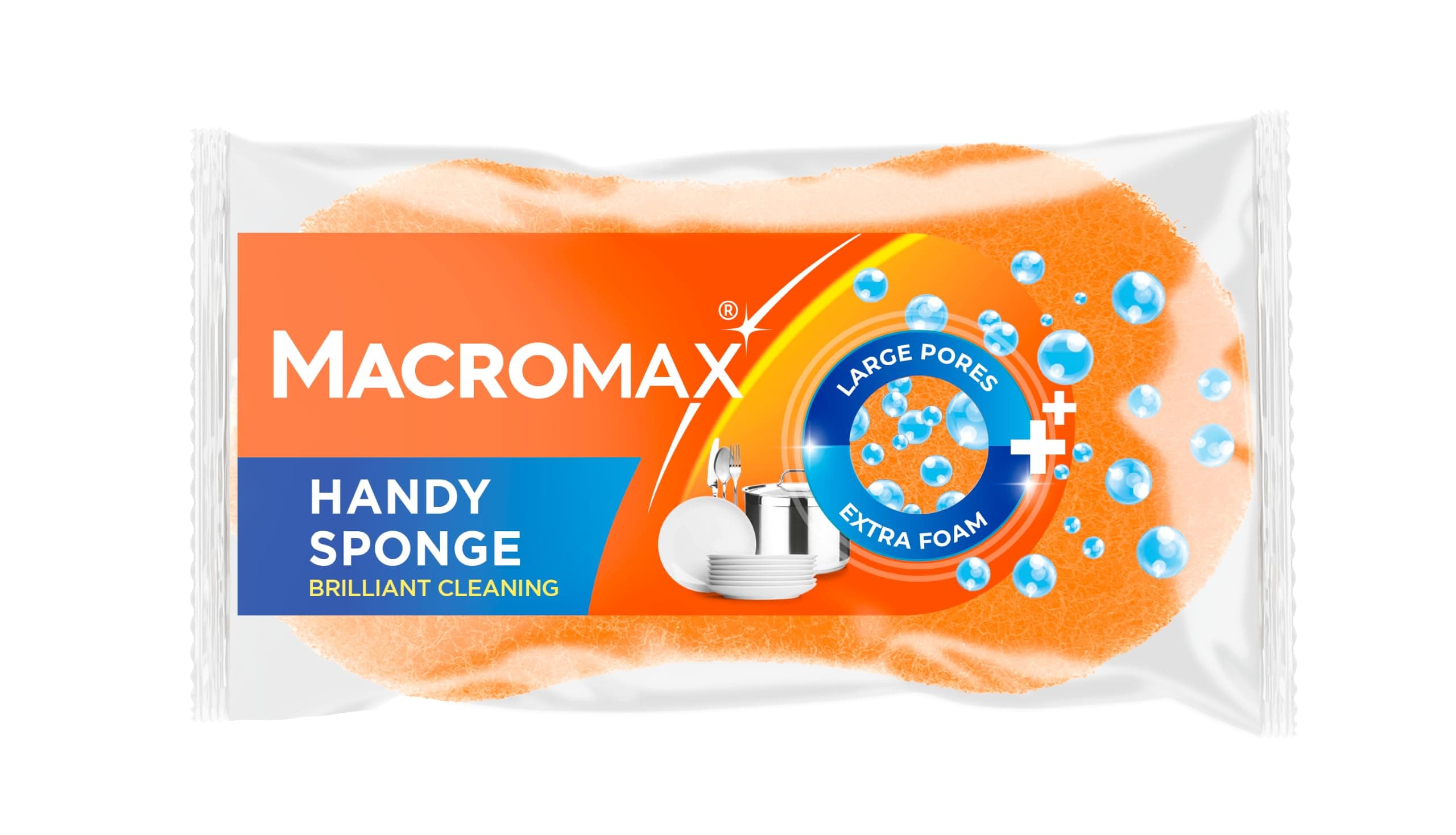 Macromax Handy Sünger Büyük Gözenekli Temizlik Süngeri