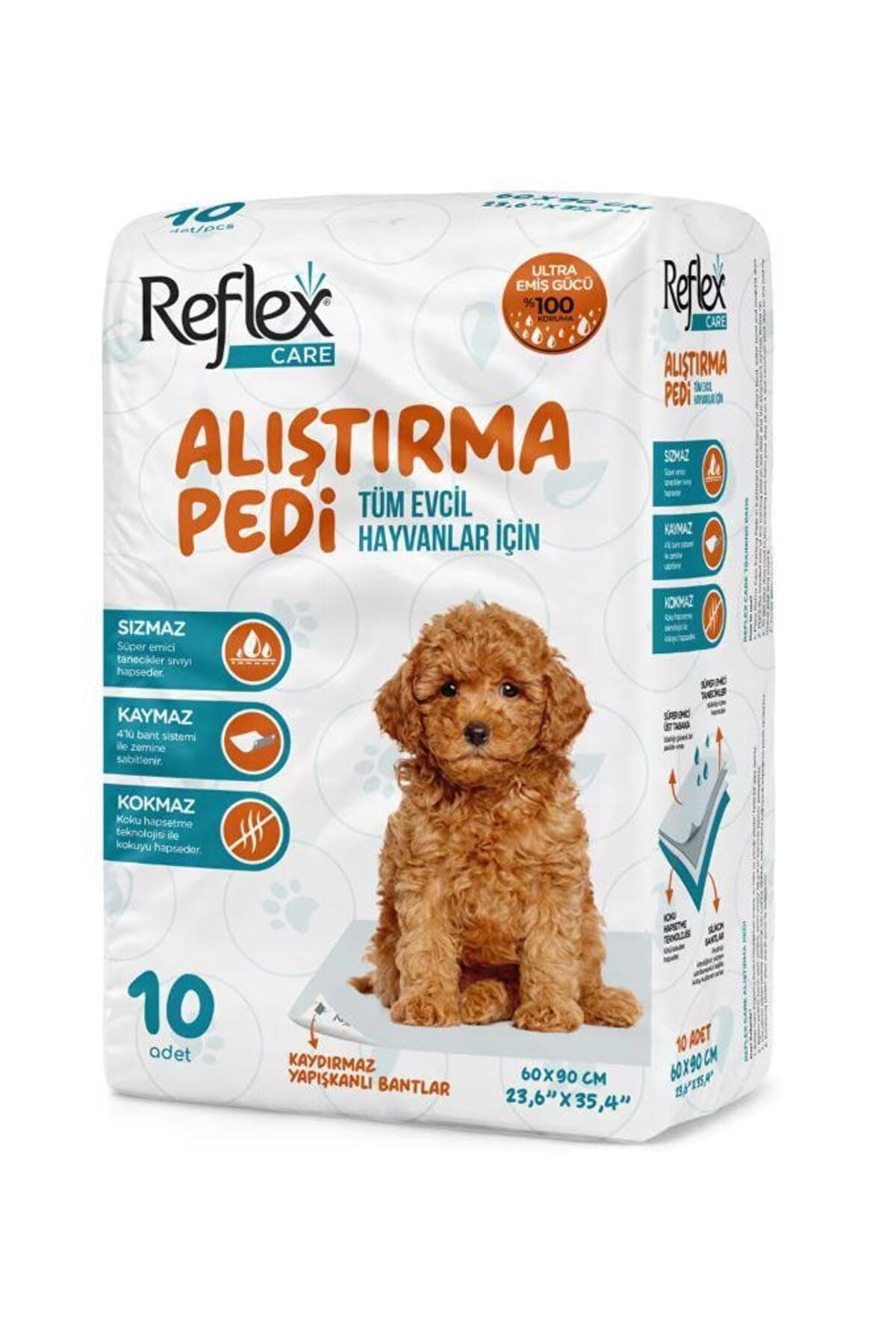 Reflex Care Alıştırma Pedi 60x90 cm 10'lu Paket