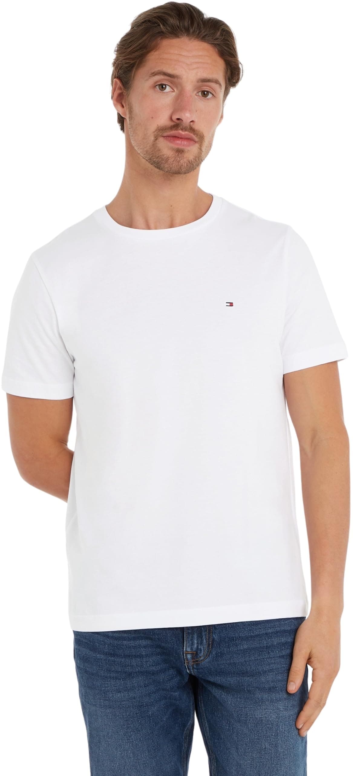 Tommy Hilfiger ESSENTIAL REG FIT SOLID TEE Tişört Erkek