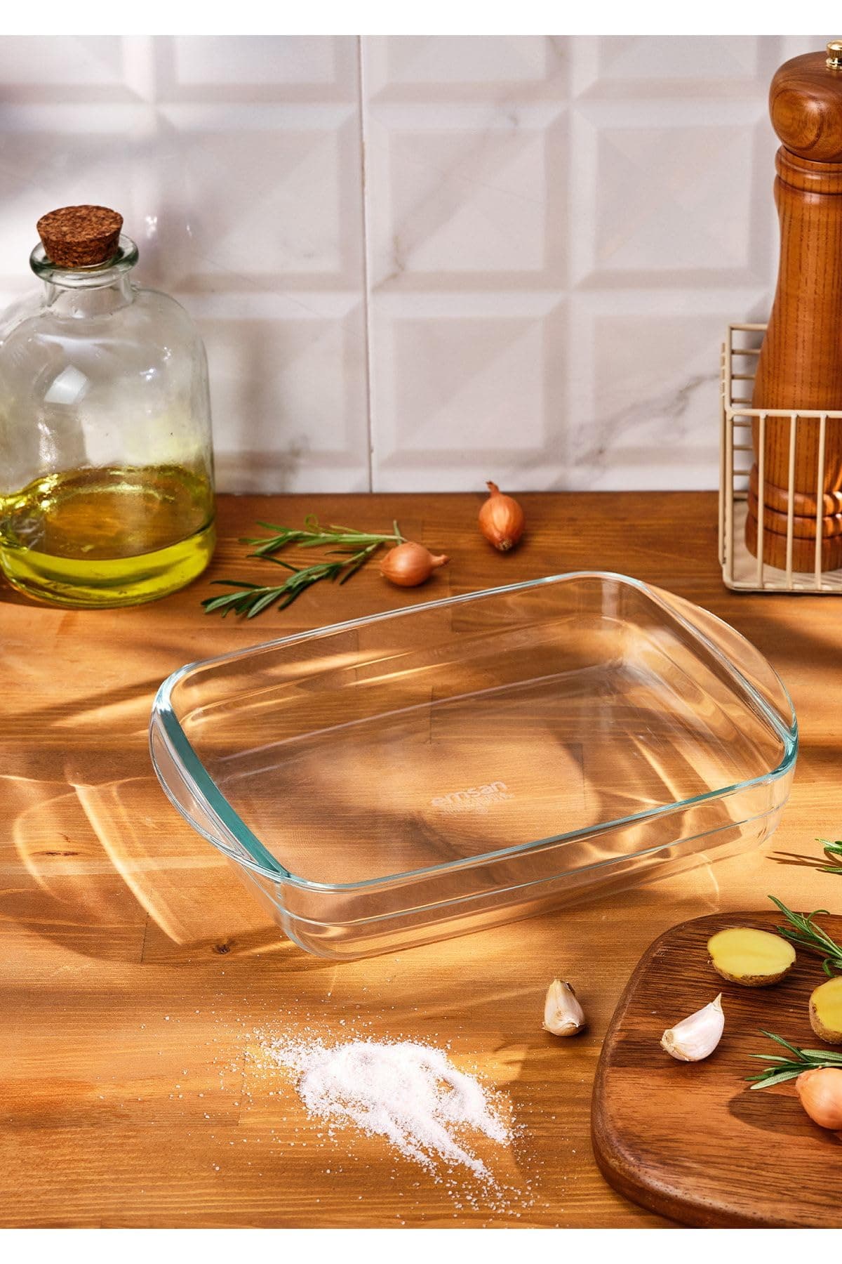 Emsan Classic Borosilikat Fırın Kabı 2.6 Litre