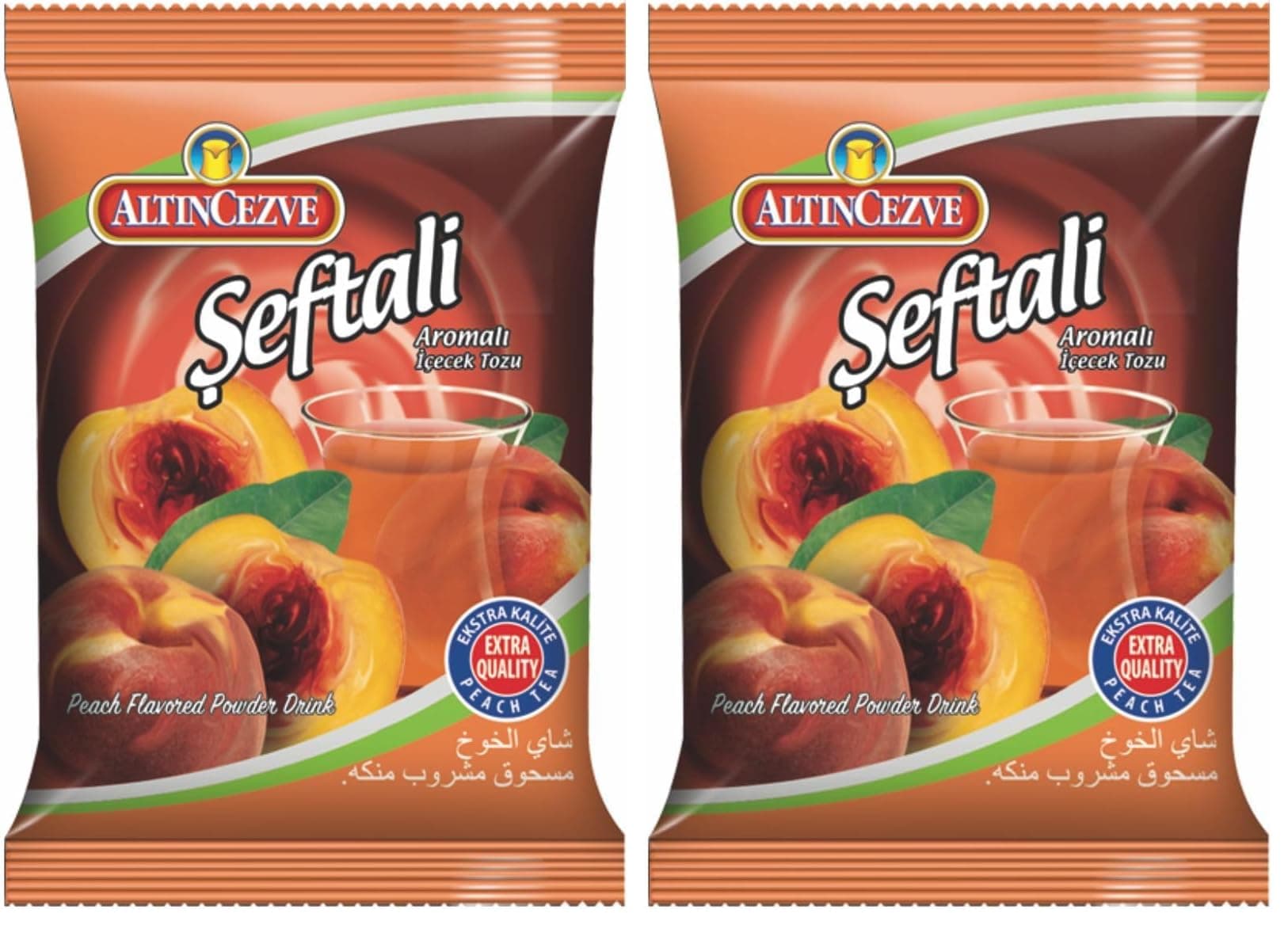Altıncezve Şeftali Aromalı İçecek Tozu 250 Gr 2li paket
