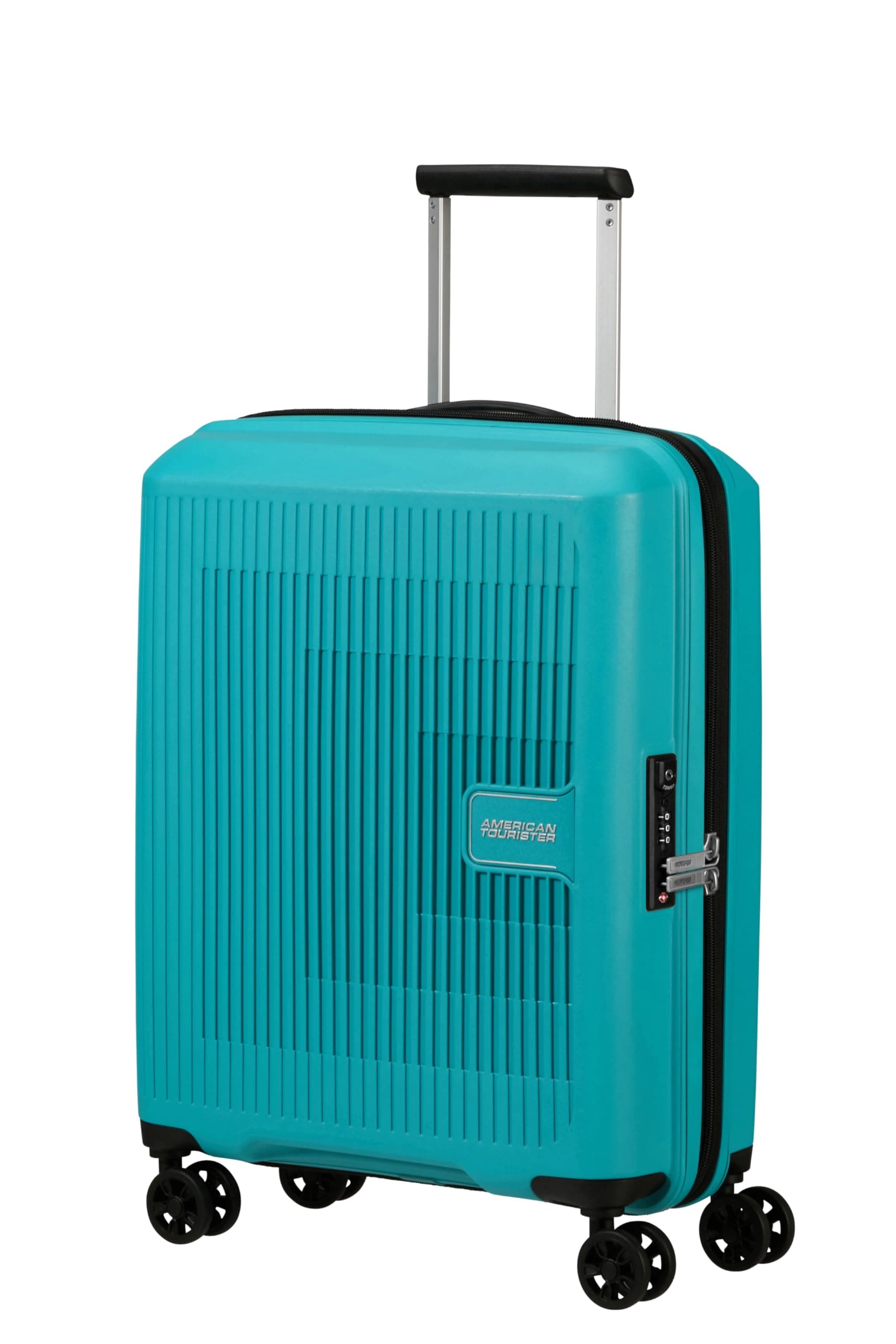 American Tourister AEROSTEP-SPINNER 55/20 EXP TSA TURQUOISE TONIC Valiz,55 cm