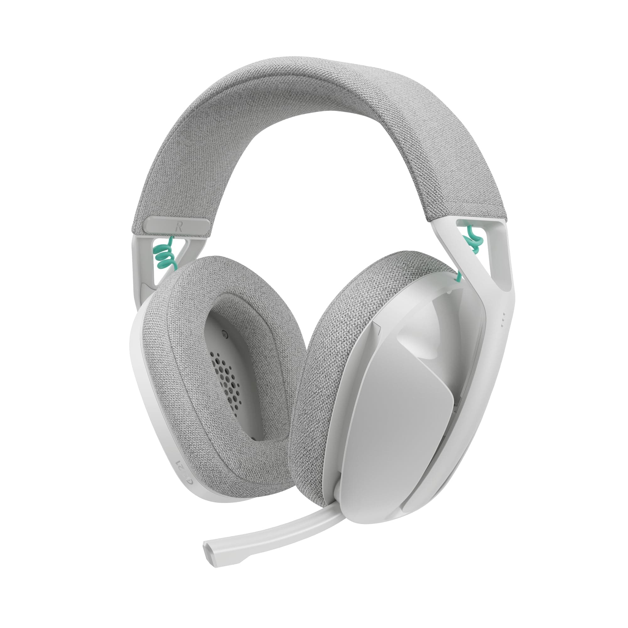 Logitech G G321 LIGHTSPEED Kablosuz Kulak Üstü Oyuncu Kulaklığı, Bluetooth, Hafif 210 gr, Konforlu, 16 kHz Boom Mikrofon, 20 Saat Pil Ömrü, Beyaz