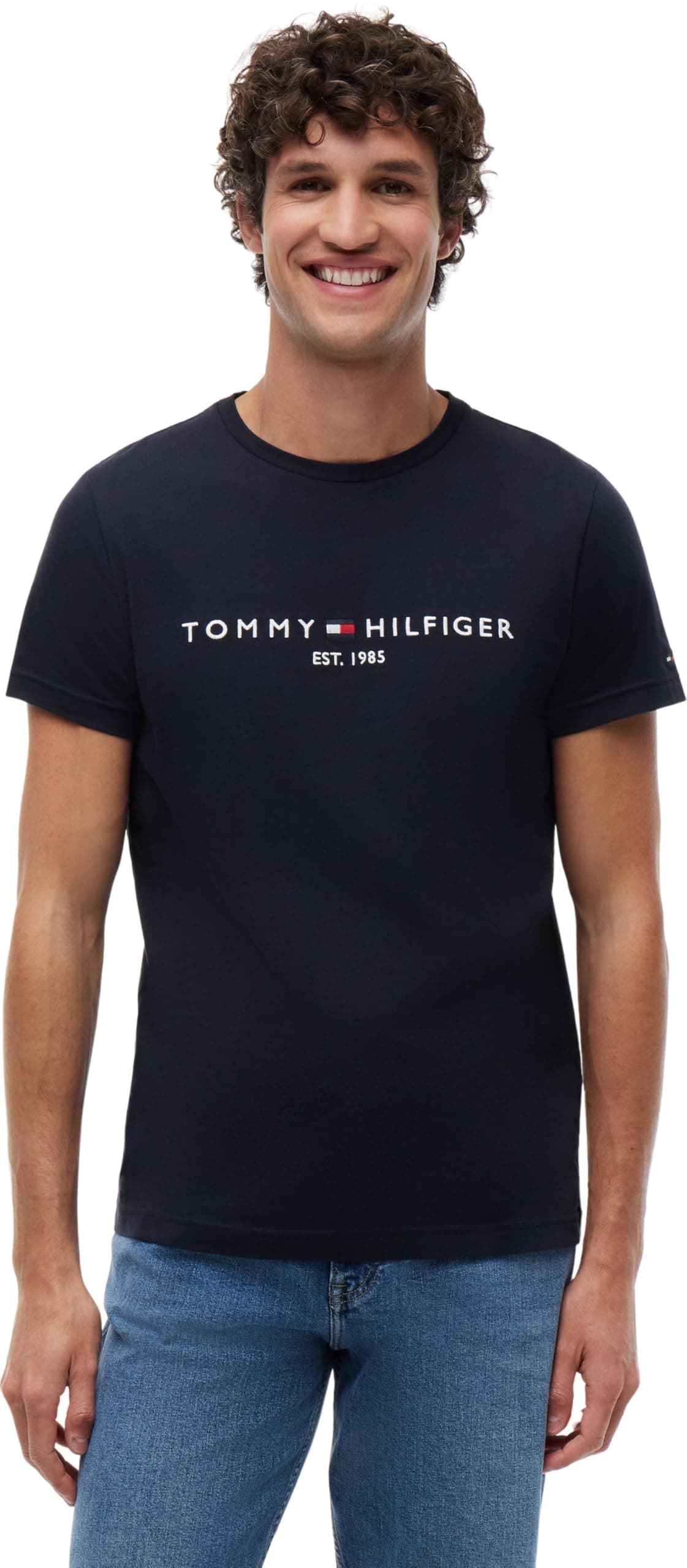 CORE TOMMY LOGO TEE Spor üst Erkek