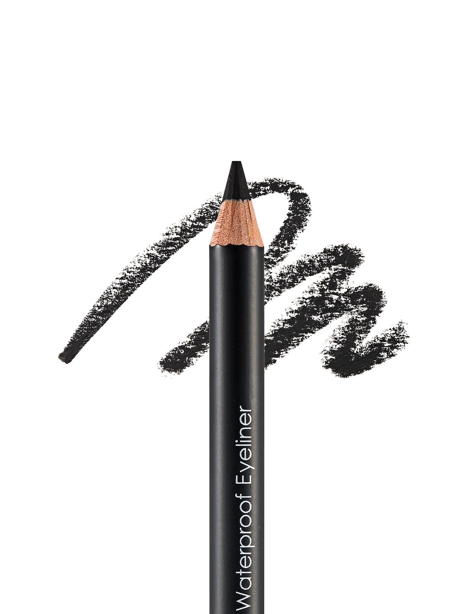 Flormar Mat Bitişli Suya Dayanıklı Göz Kalemi (SİYAH) - Waterproof Eyeliner - 101 Black Ice - 8690604109012