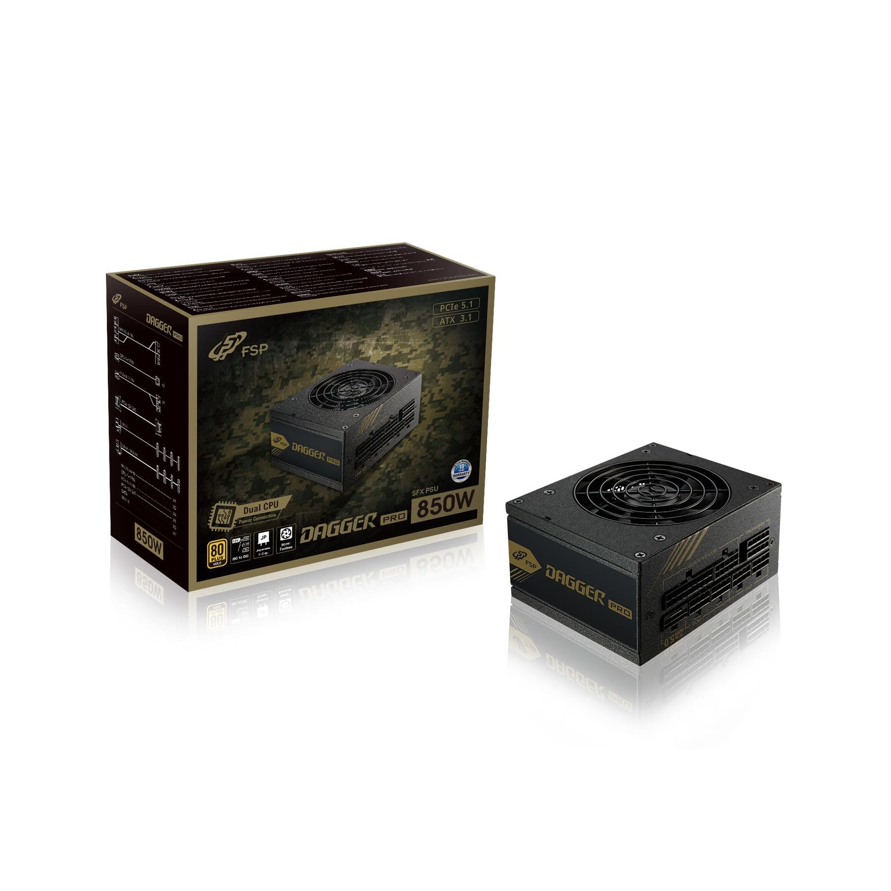FSP DAGGER PRO(ATX3.1) 850W