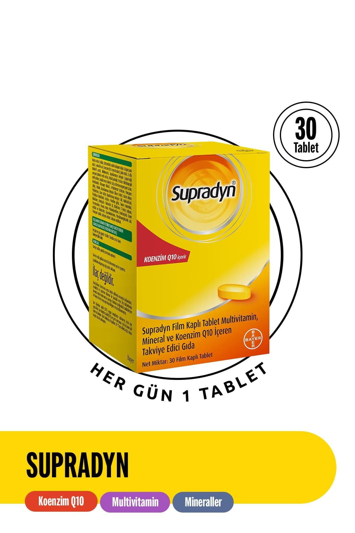 Supradyn Energy Daily 30 filmTablet 40,5 gr
