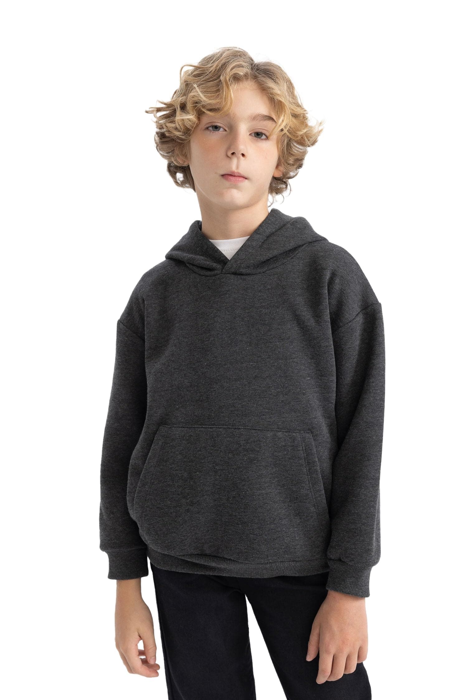Erkek Çocuk Regular Fit Kapüşonlu Sweatshirt