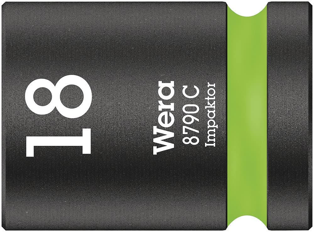 Wera 8790 C Impaktor 18,0, açık Yeşil, 18,0 mm