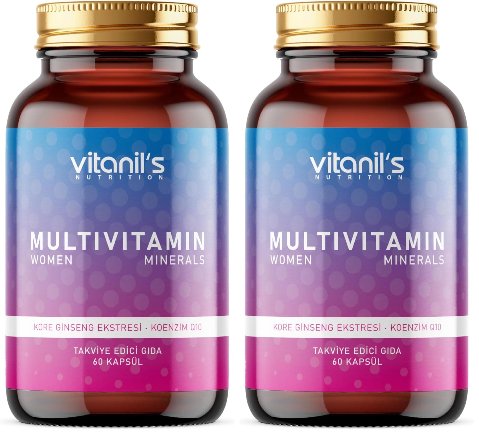 Vitanil's Nutrition Multivitamin Women Kapsul - 60X1 (2 paketi)