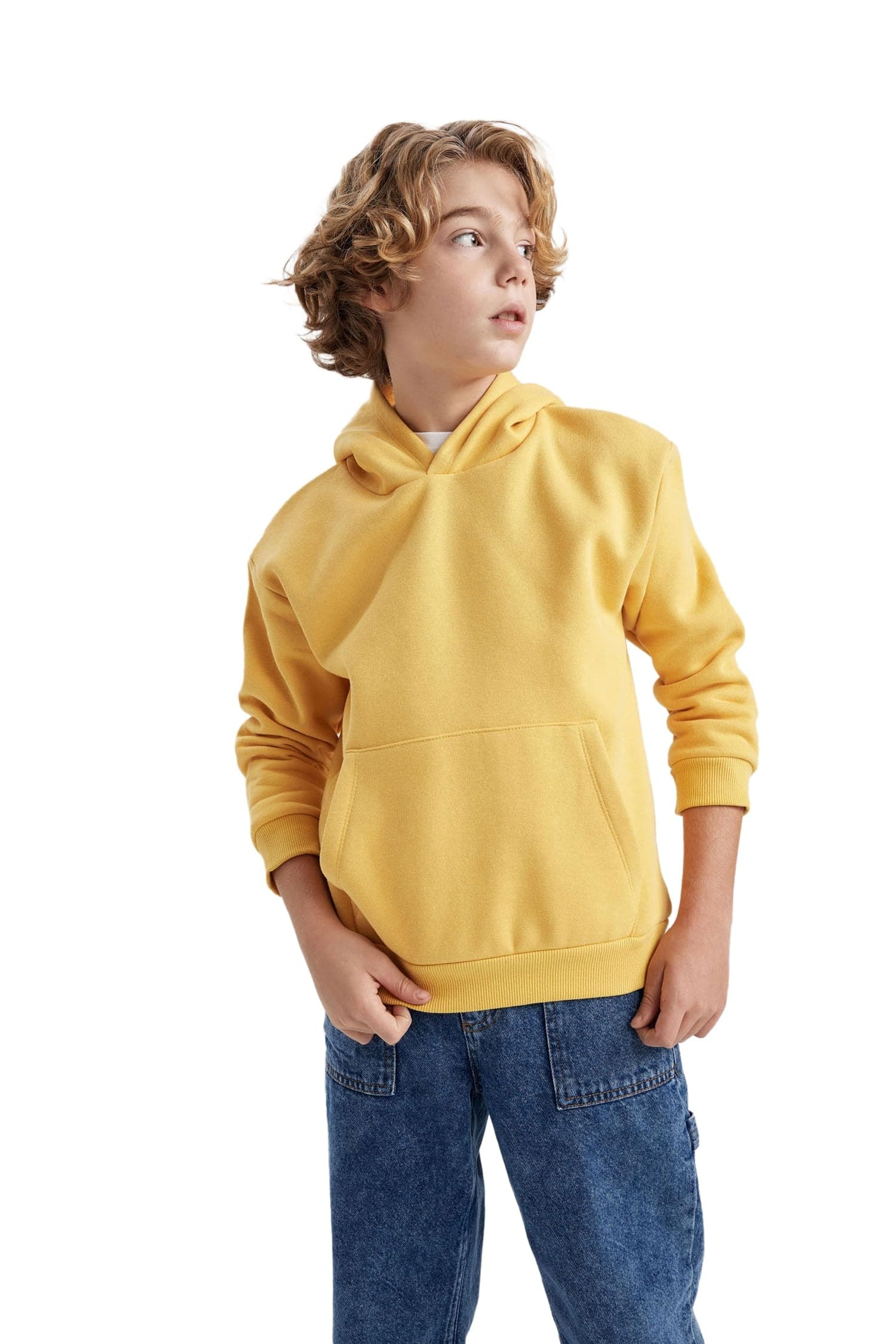 Erkek Çocuk Regular Fit Kapüşonlu Sweatshirt