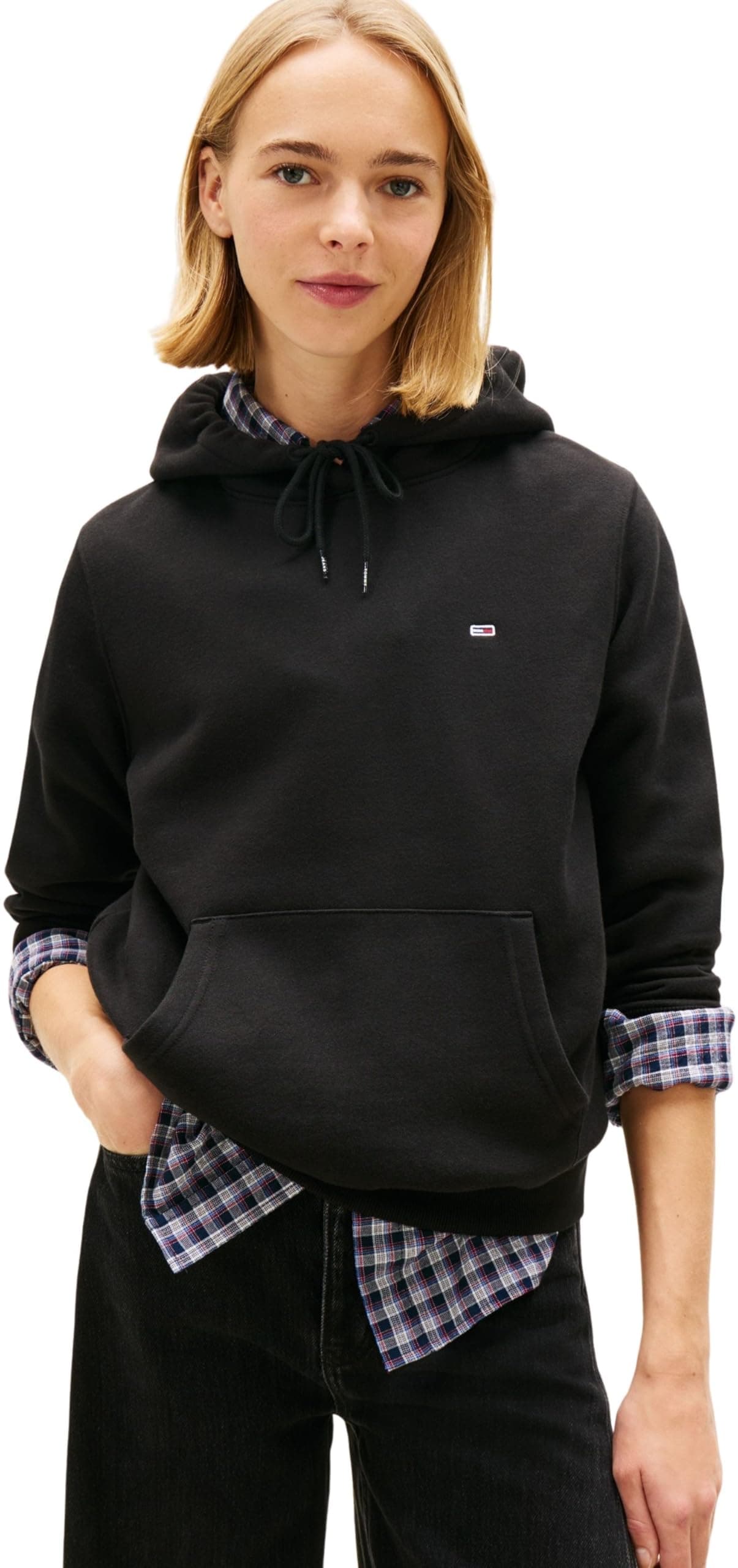 Tommy Jeans TJW REG S FLAG HOODIE Sweatshirt Kadın