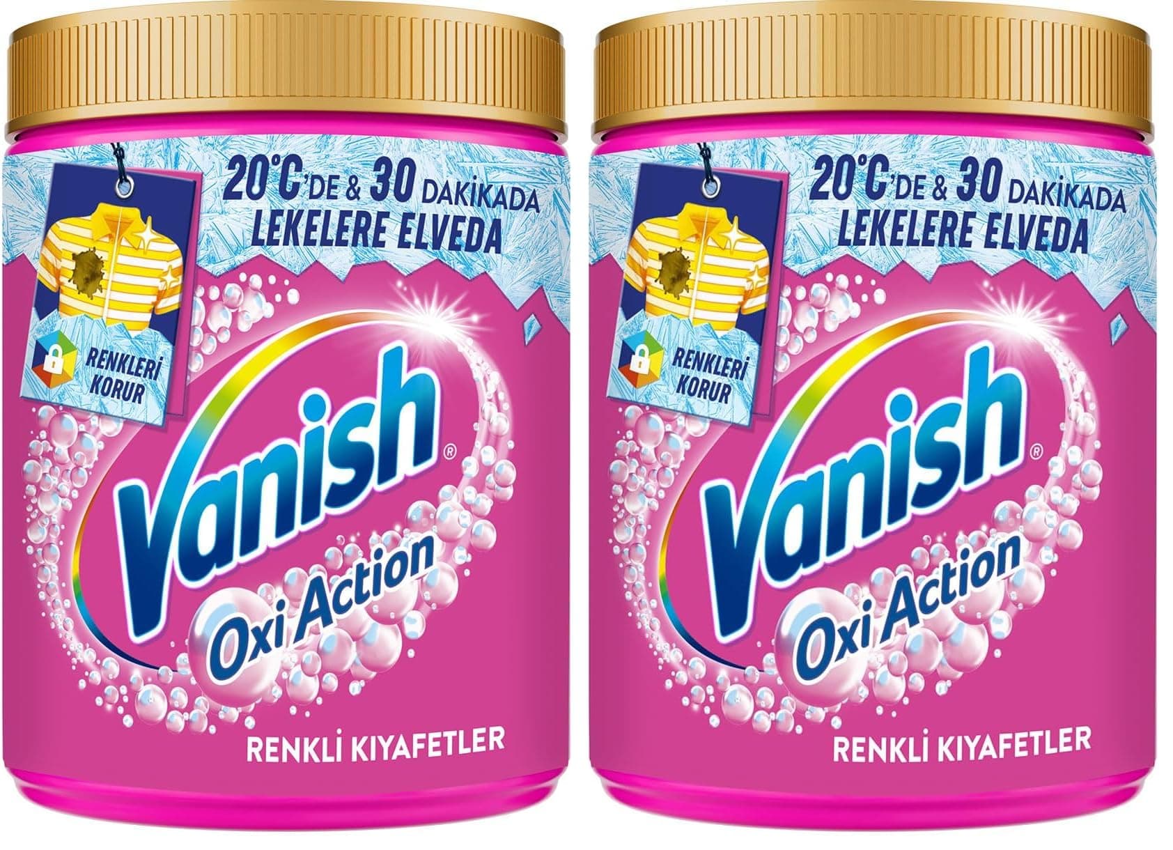 Vanish Multipower Toz Pembe 480 gr (2 paketi)