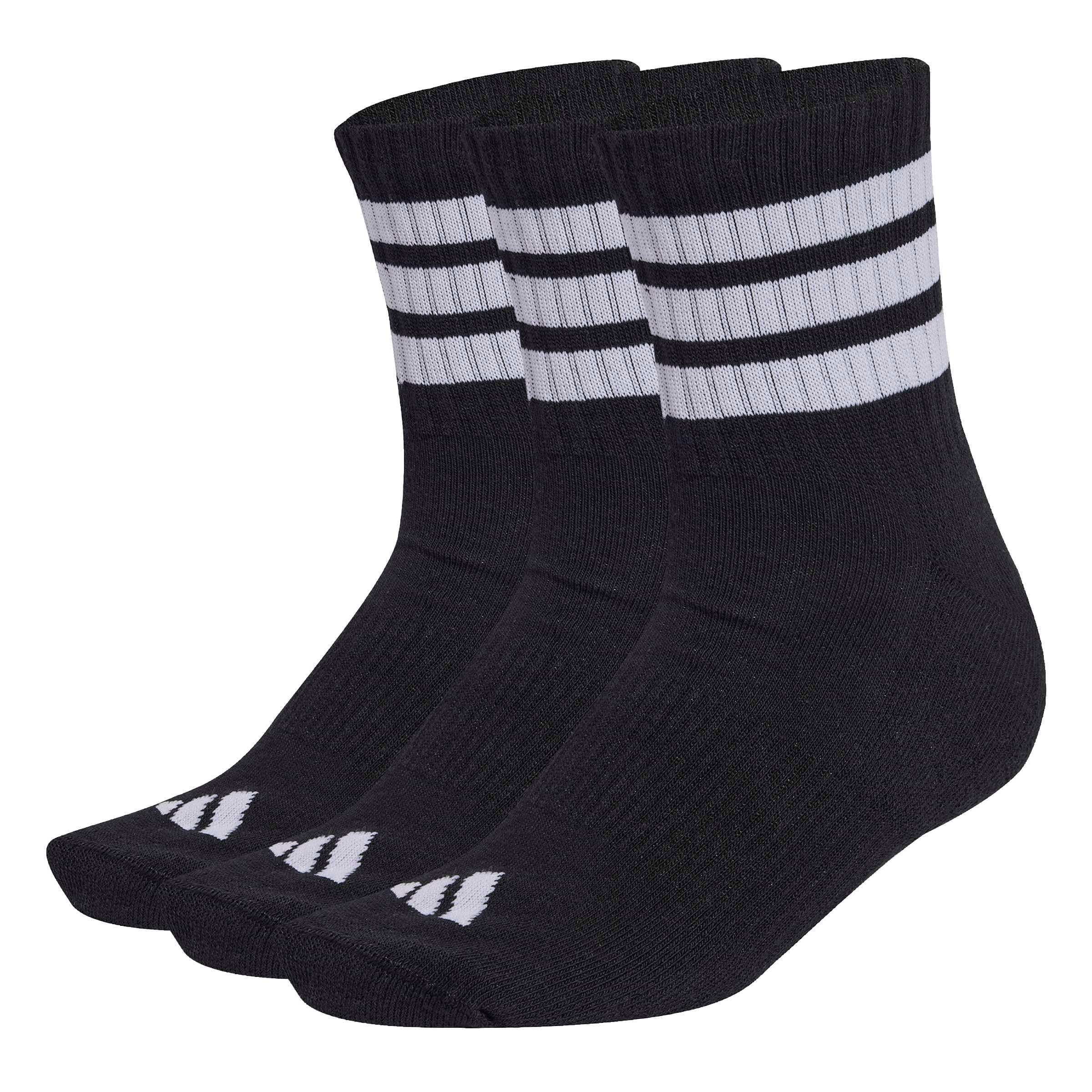 3 Stripes Cushioned Sportswear Mid Cut Socks 3 Pair Pack Çorap Üniseks Yetişkin