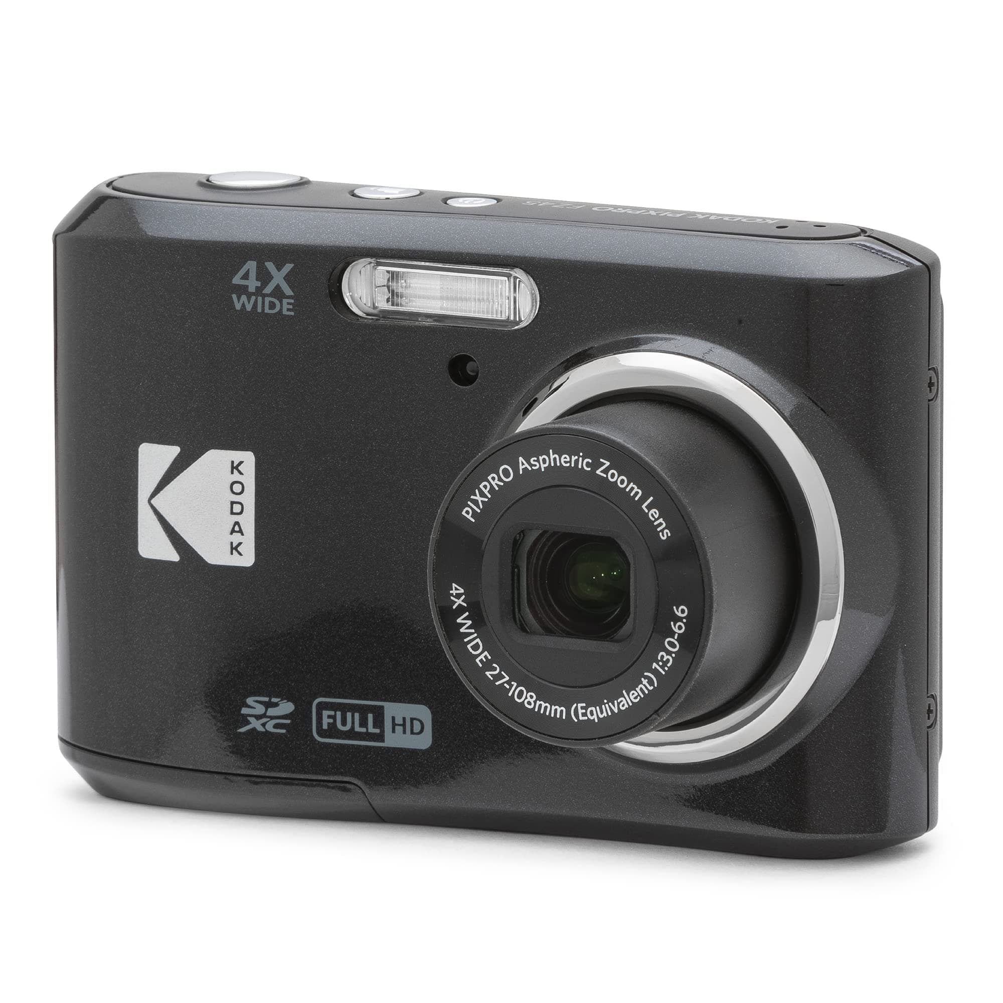 Kodak Friendly Zoom FZ45/4x Yakınlaştırma Dijital Fotoğraf Makinesi-Siyah