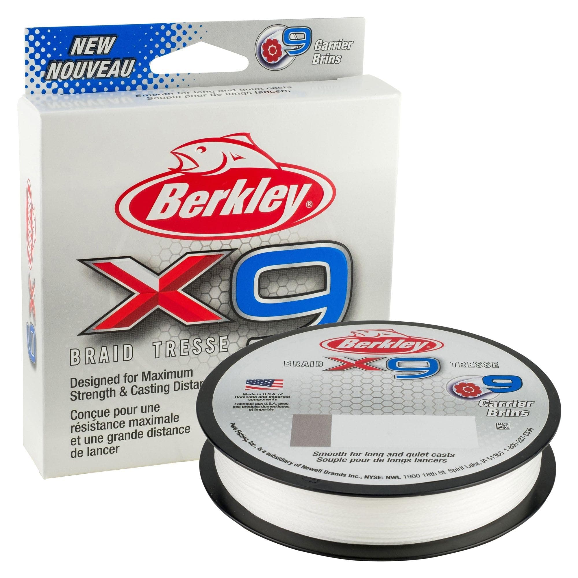 Berkley X9 Balıkçılık Örgü İpi - Kristal