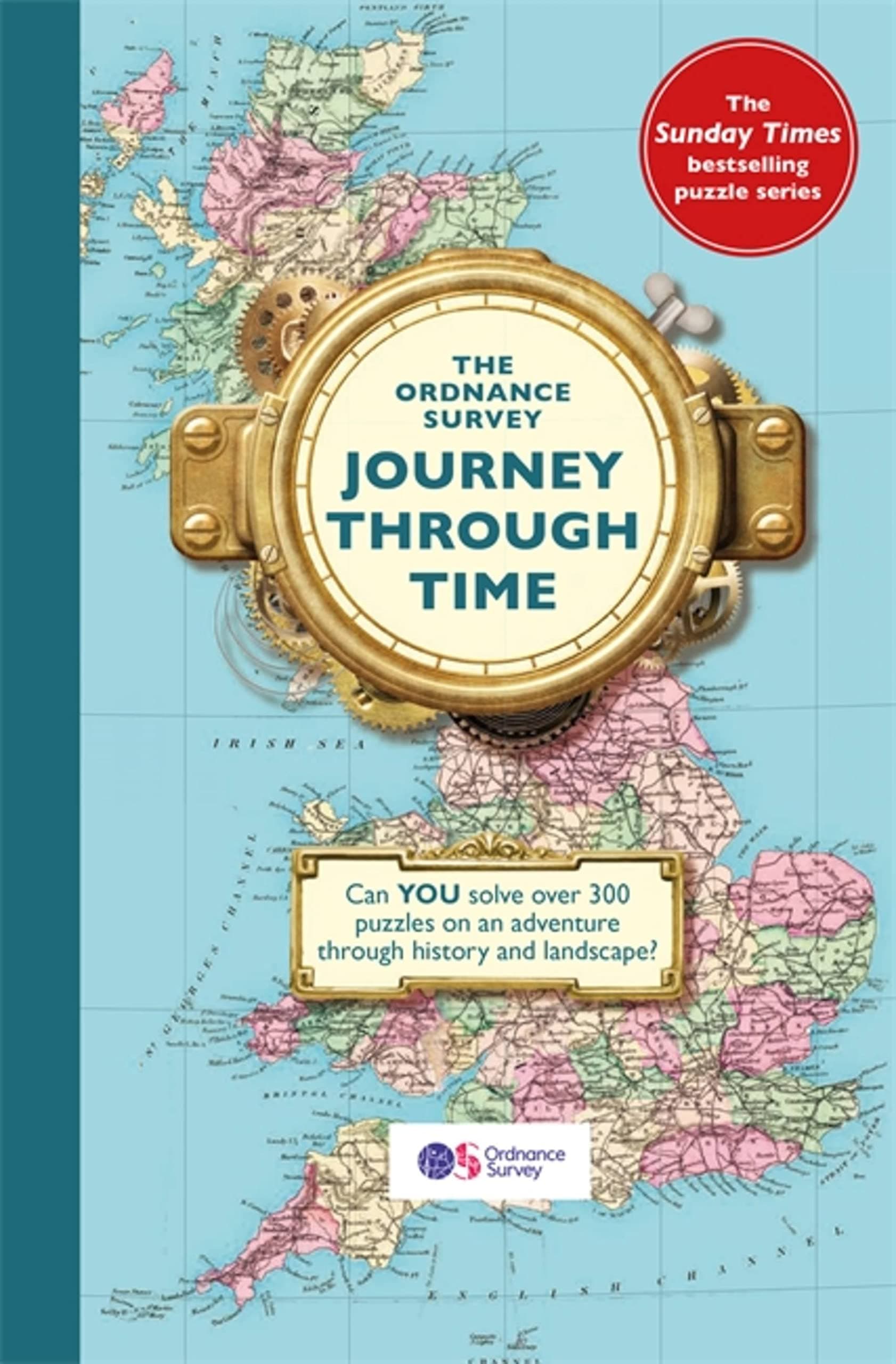 The Ordnance Survey Journey Through Time: The brand new book in the Sunday Times bestselling puzzle series!