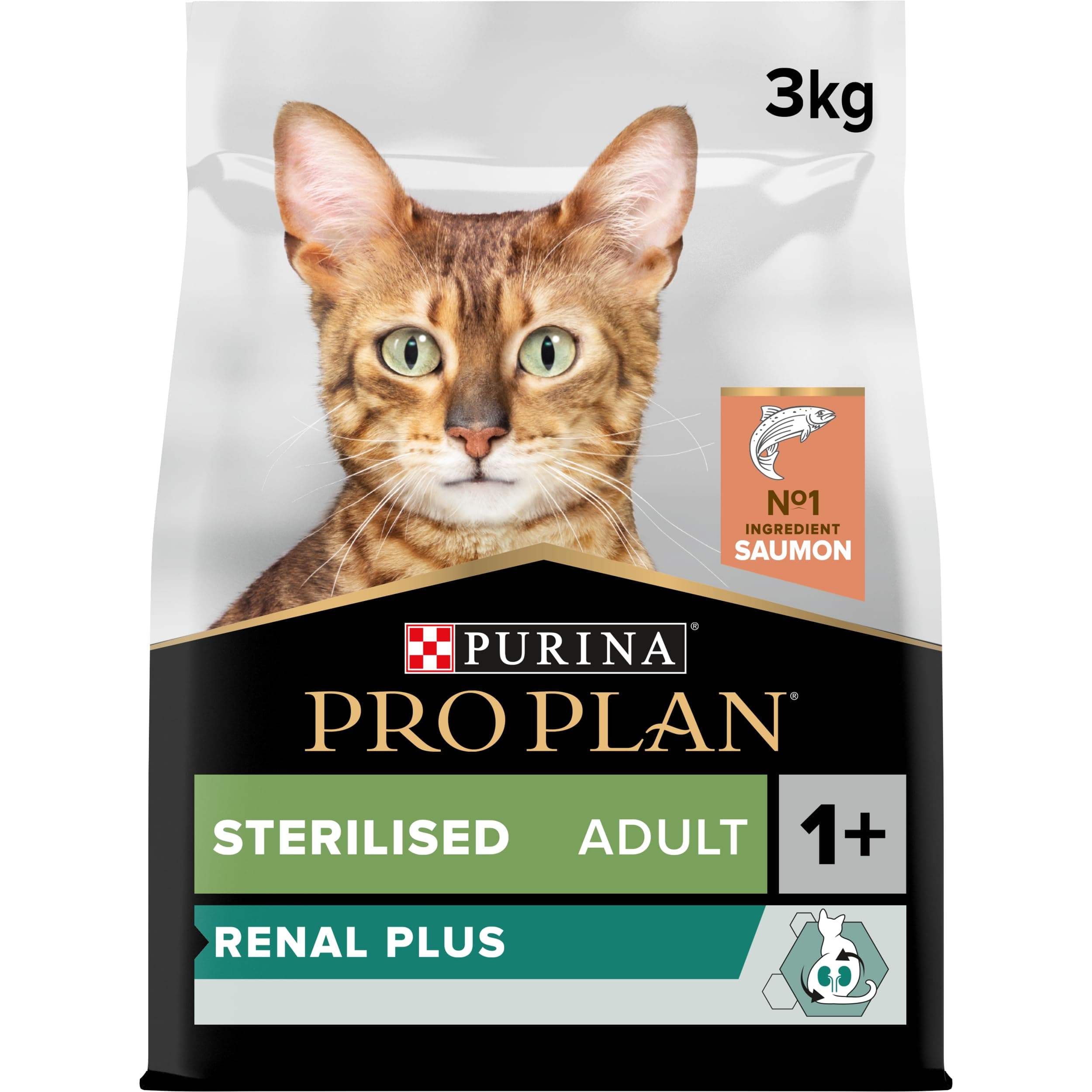 Pro Plan Purina Kısırlaştırılmış Yetişkin Kediler İçin Somonlu Kedi Maması 3 Kg