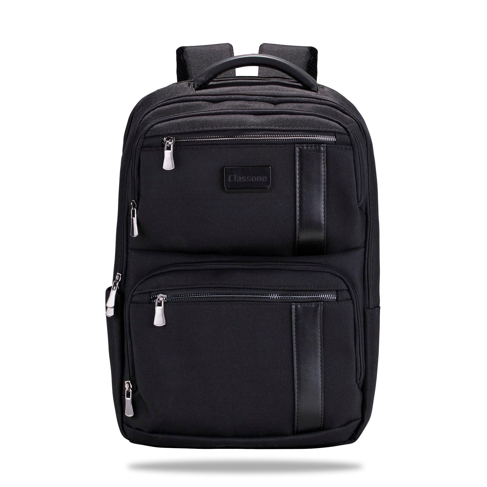 Classone BP-BS100 Business VIP B1 - Serisi 15.6 inch Uyumlu WTX Pro Su Geçirmez Kumaş Laptop Sırt Çantası -Siyah