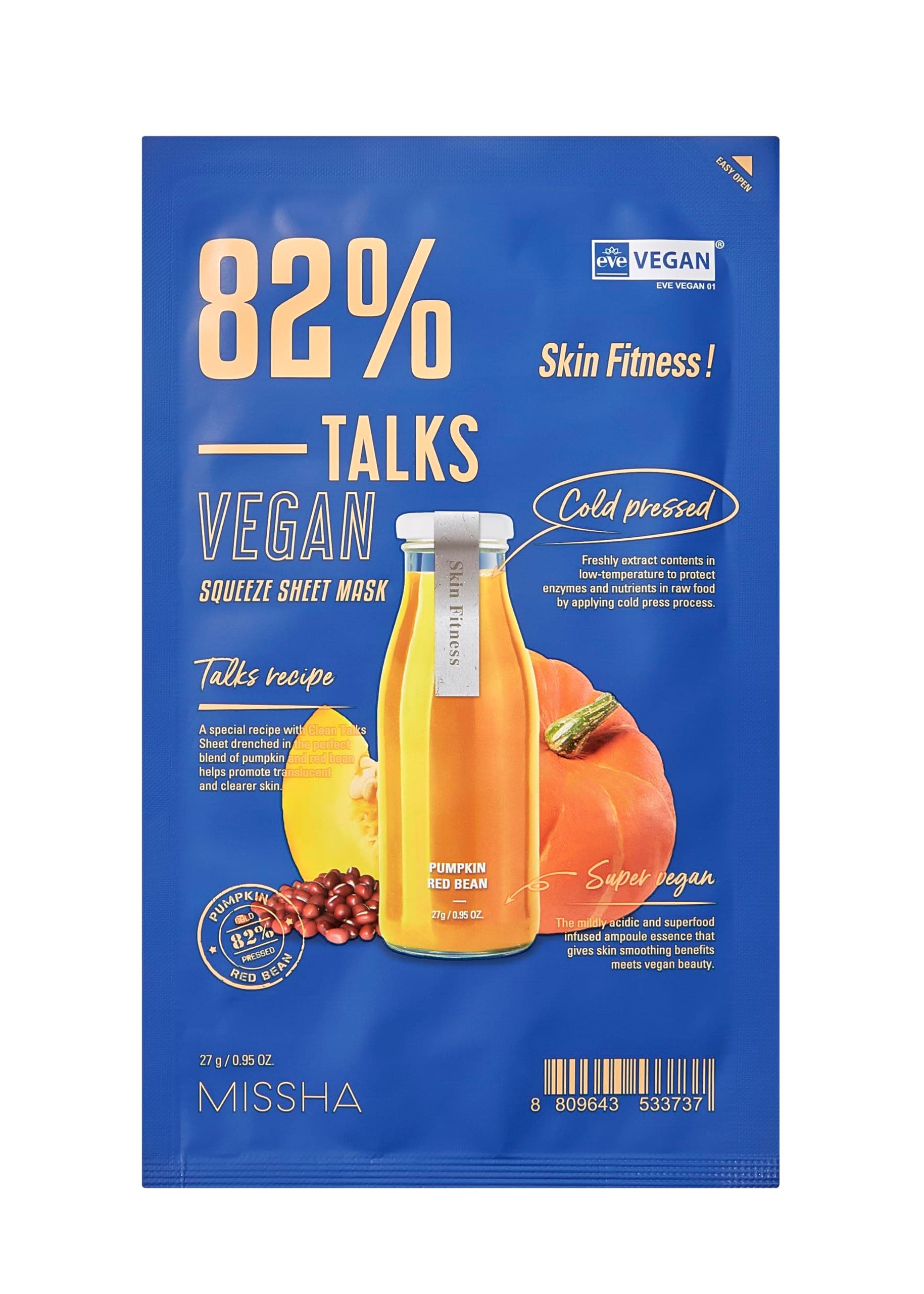 MISSHA Talks Vegan Cilt Yenileyici Yaprak Maske 25ml
