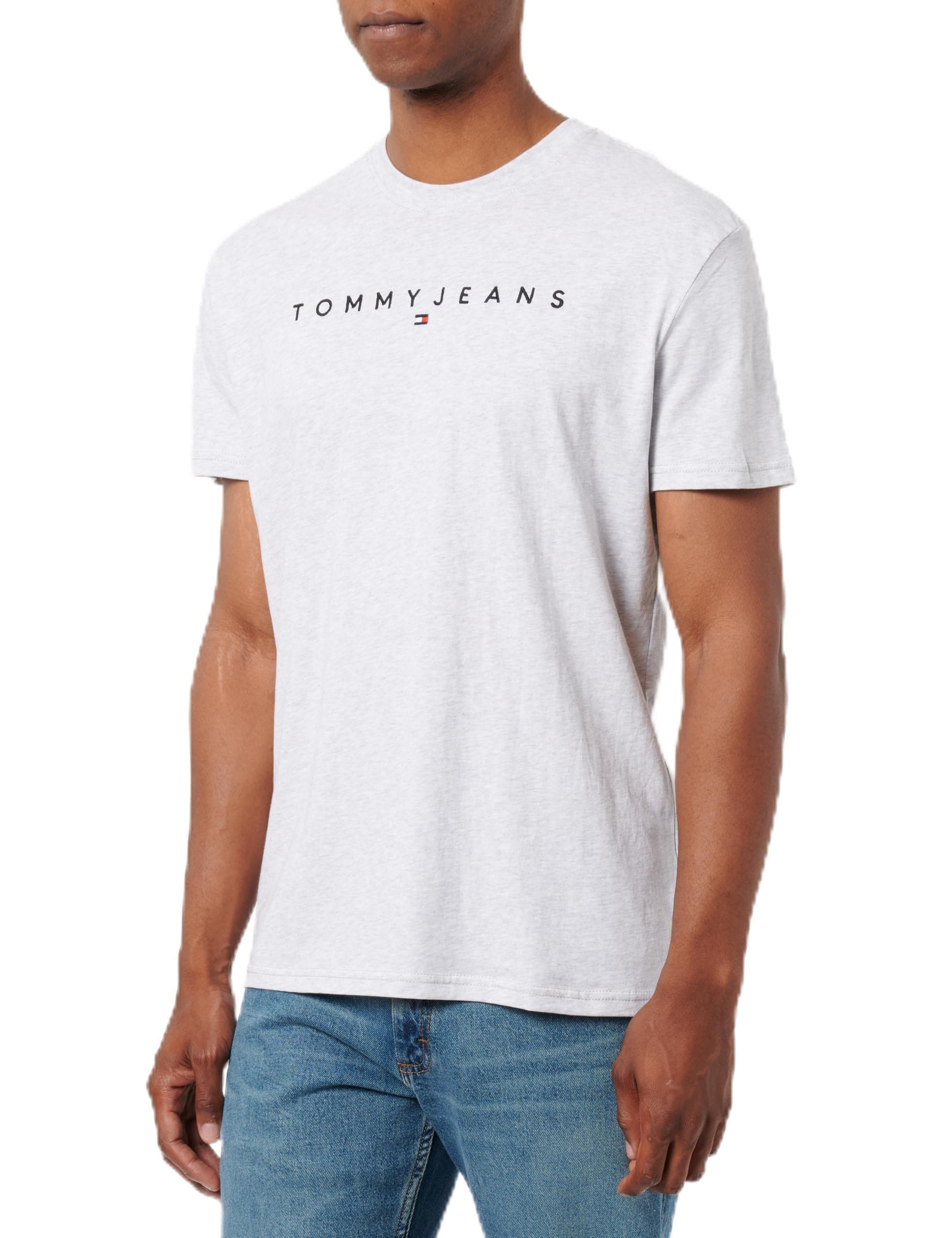 Tommy Jeans TJM REG LINEAR LOGO TEE EXT Tişört Erkek