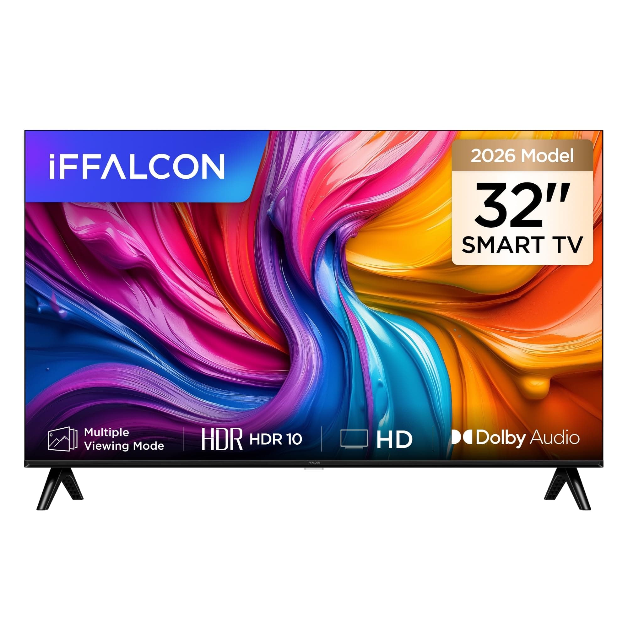 iFFALCON 32S55 32 İnç Smart TV HD HDR 10 Gaming Android TV, Dolby Audio, Oyun Modu, İnce Tasarımlı Çoklu Göz Koruma (2026 Modeli)