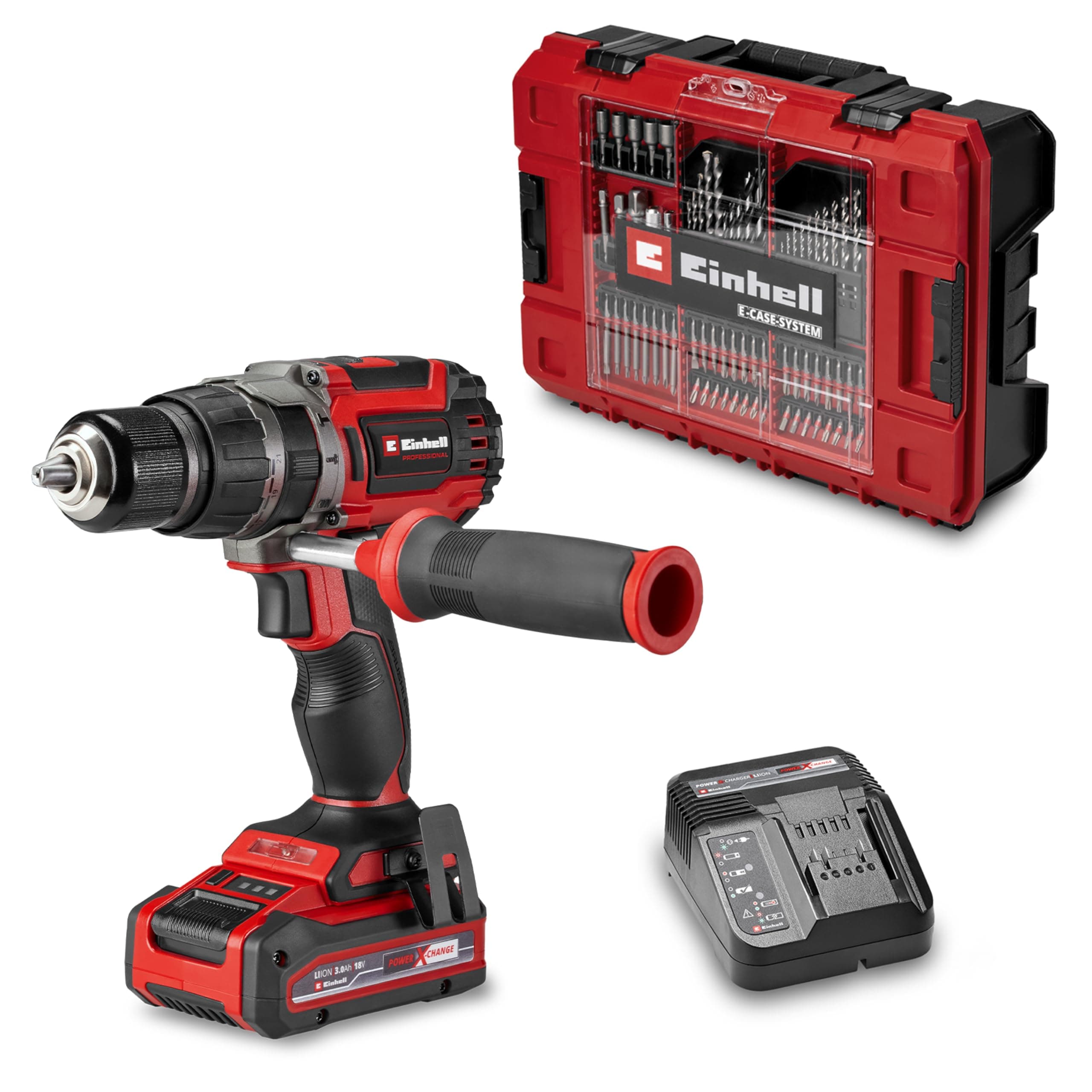Einhell Professional Akülü Darbeli Vidalama TP-CD 18/70 Li-i BL+70 (3 Ah)